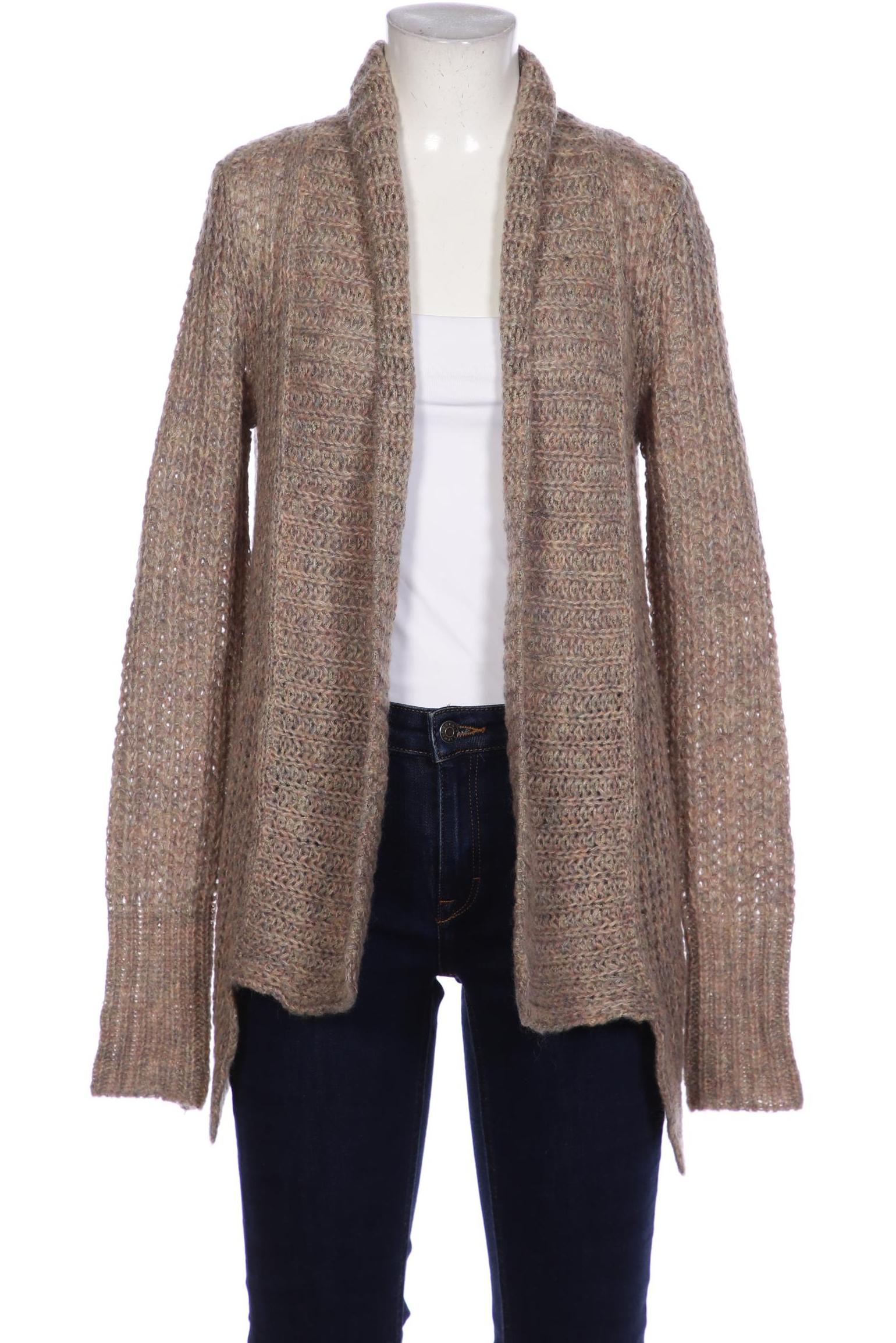 

Comma Damen Strickjacke, beige, Gr. 36