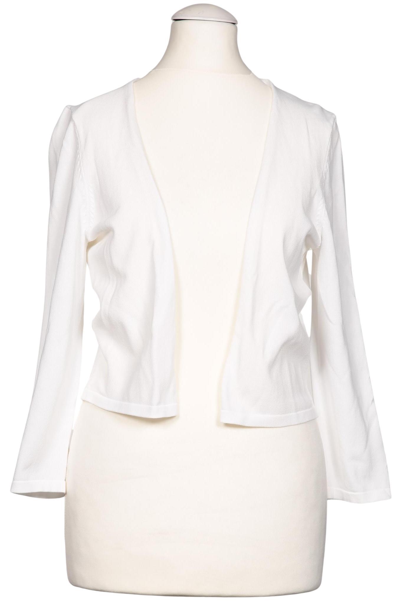 

Comma Damen Strickjacke, weiß, Gr. 34