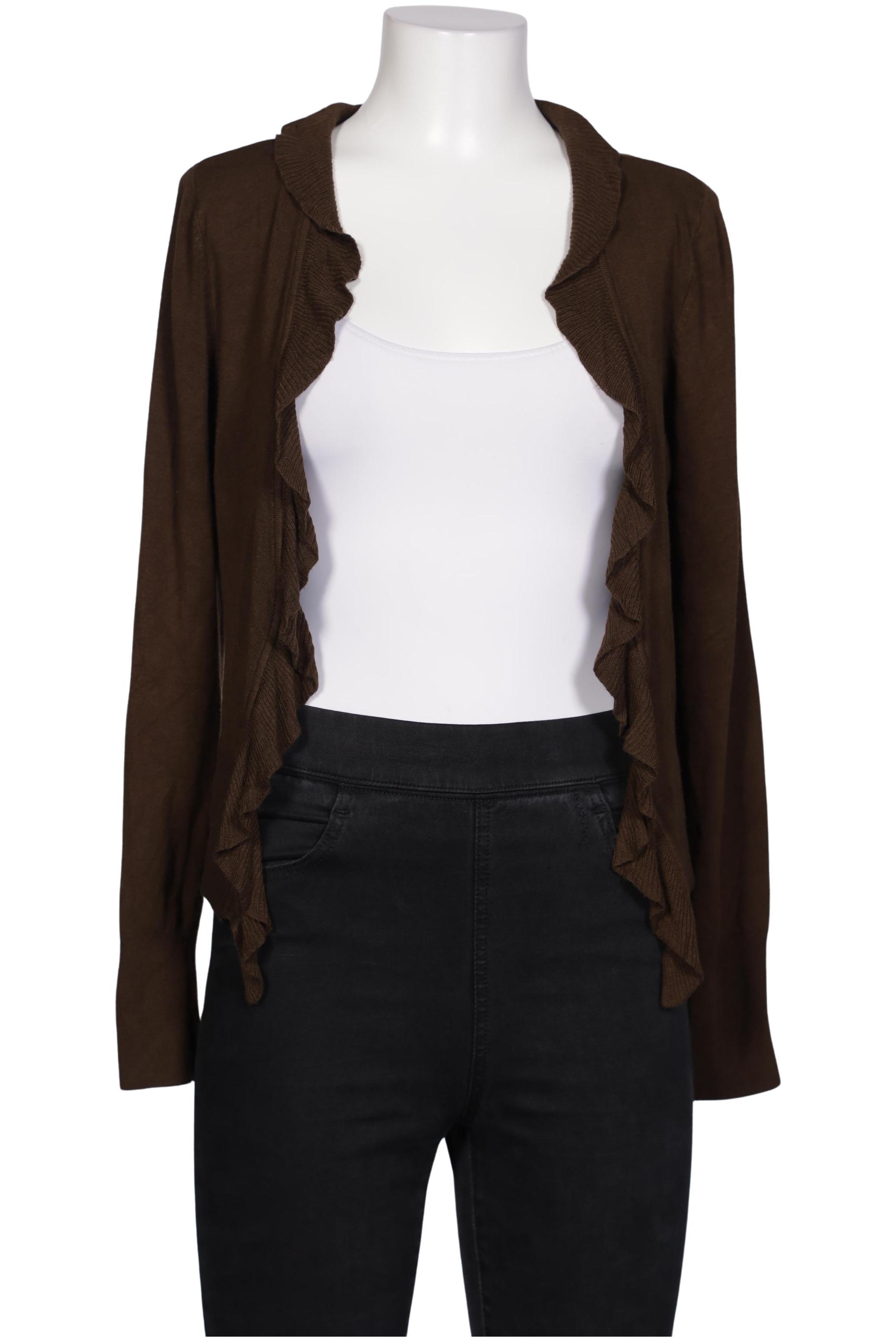 

Comma Damen Strickjacke, braun, Gr. 40