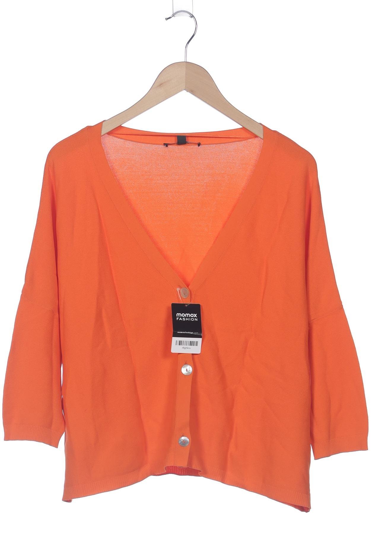 

Comma Damen Strickjacke, orange, Gr. 42