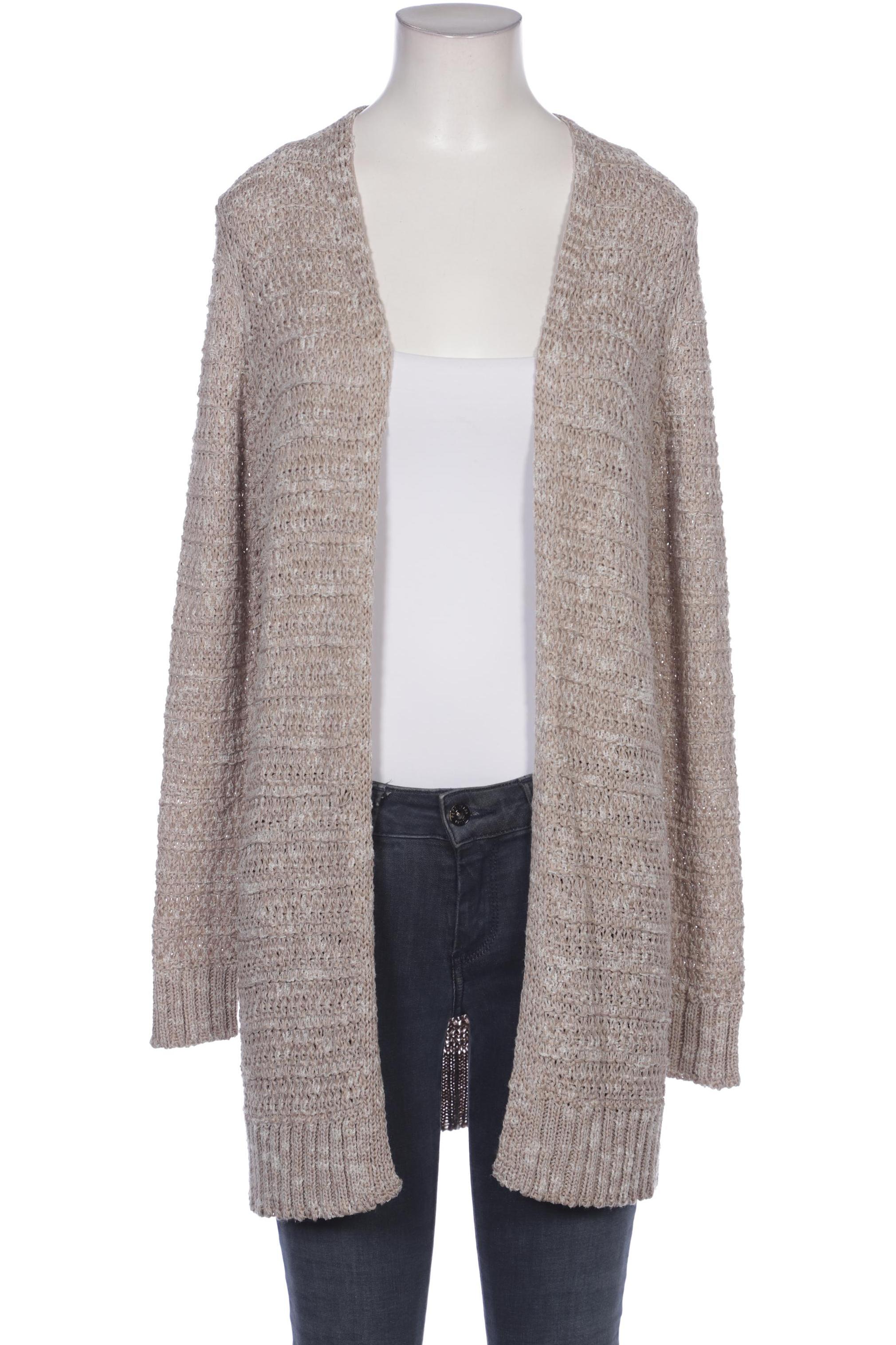 

Comma Damen Strickjacke, beige, Gr. 36