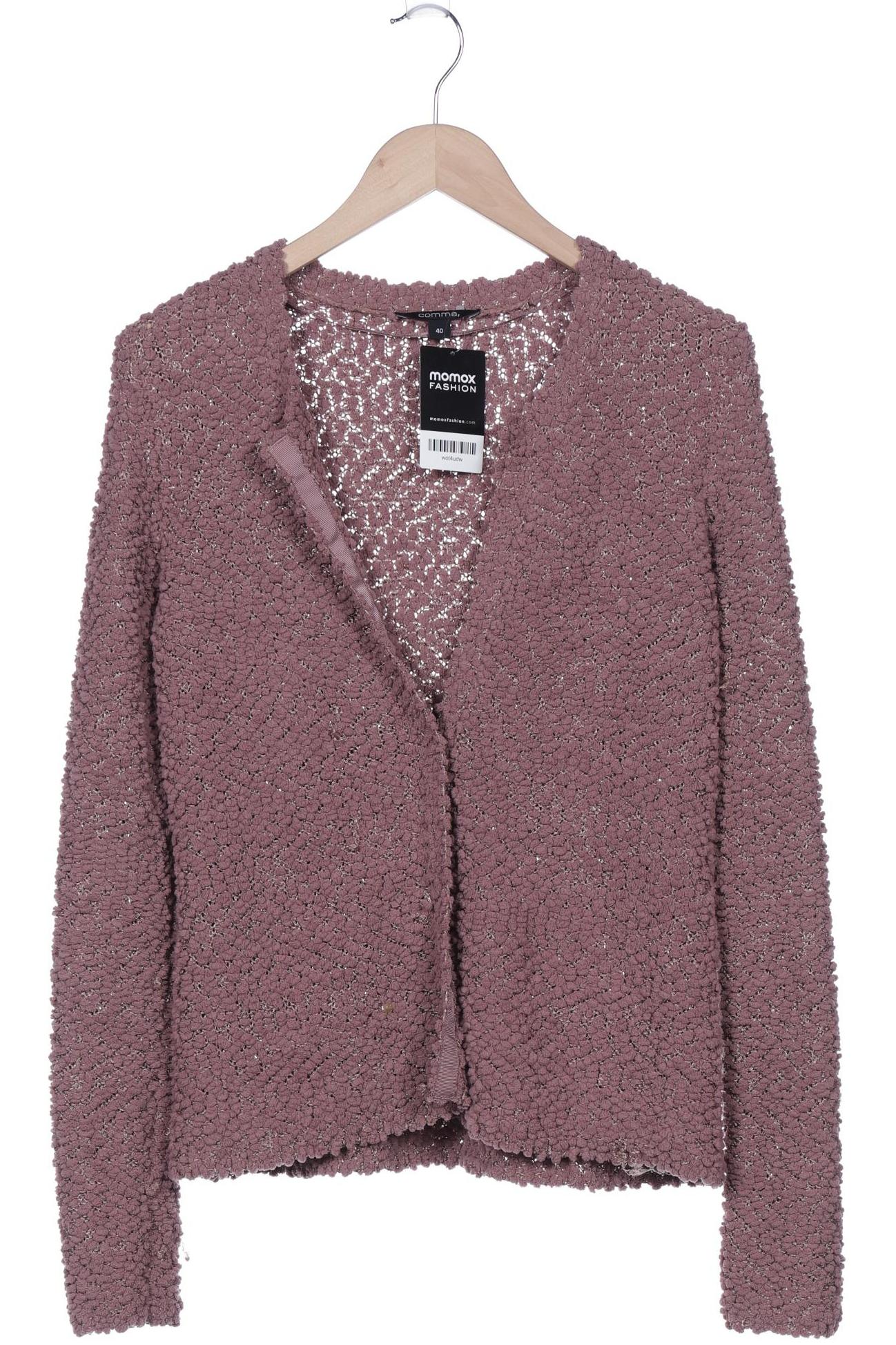 

Comma Damen Strickjacke, pink, Gr. 40