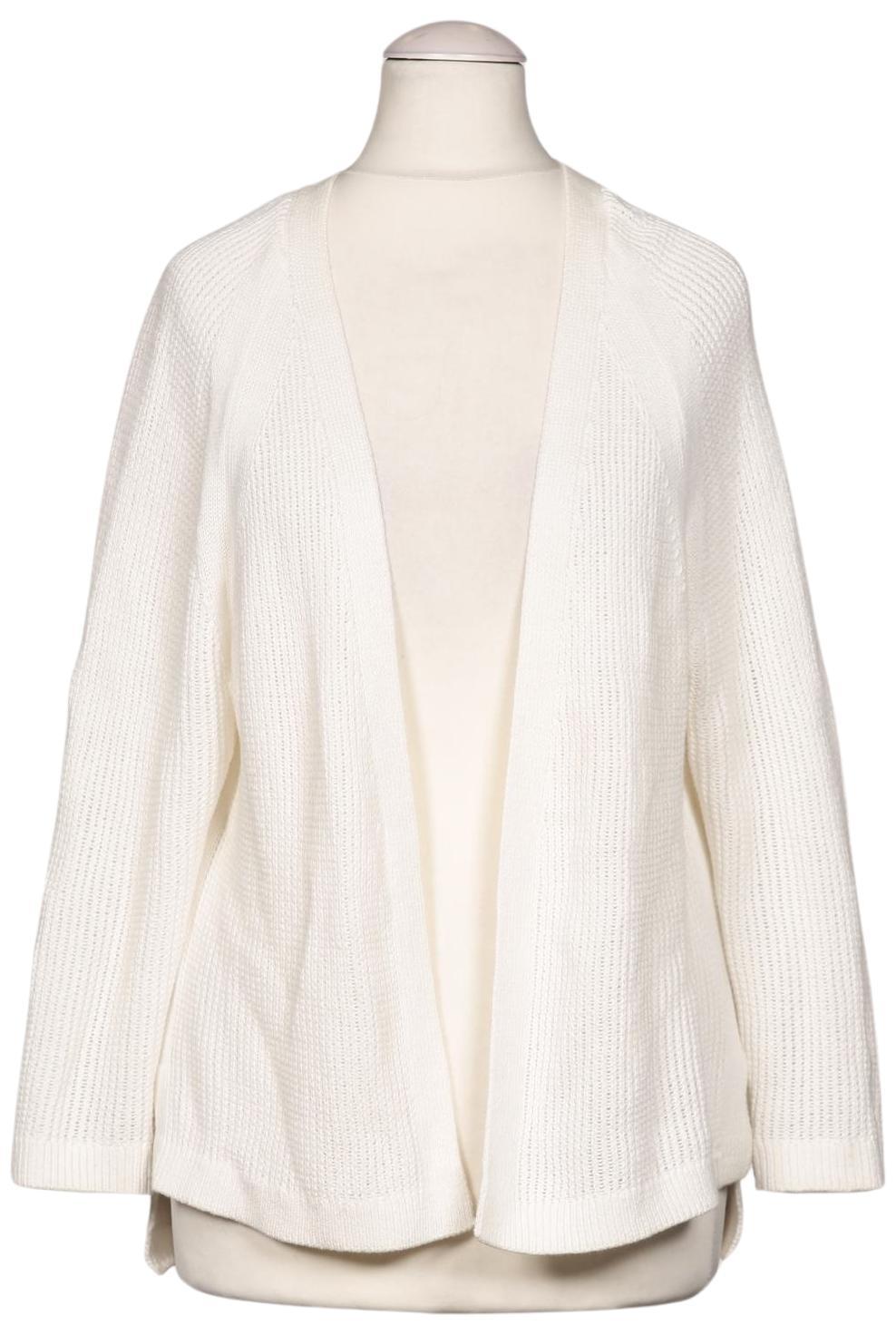 

Comma Damen Strickjacke, weiß, Gr. 36