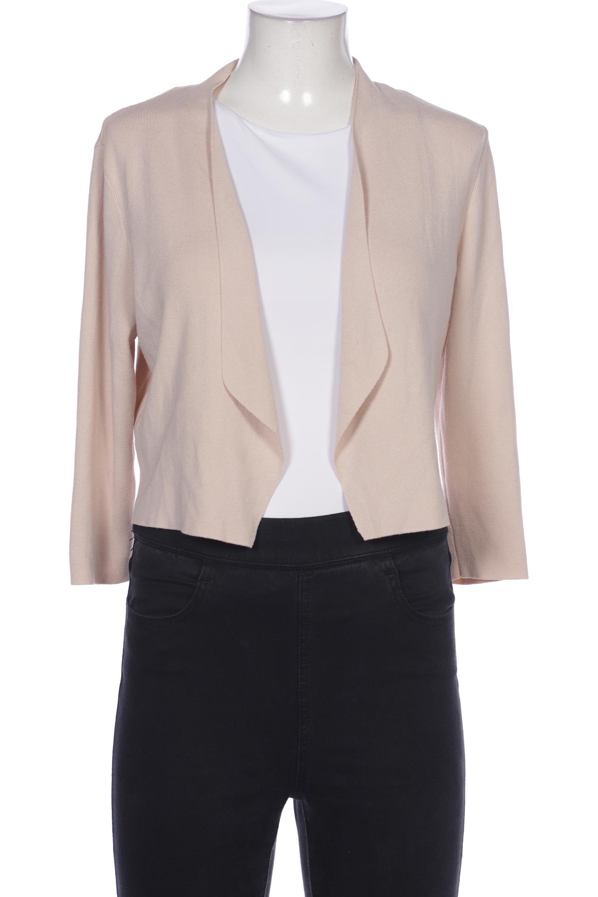 

Comma Damen Strickjacke, beige, Gr. 42