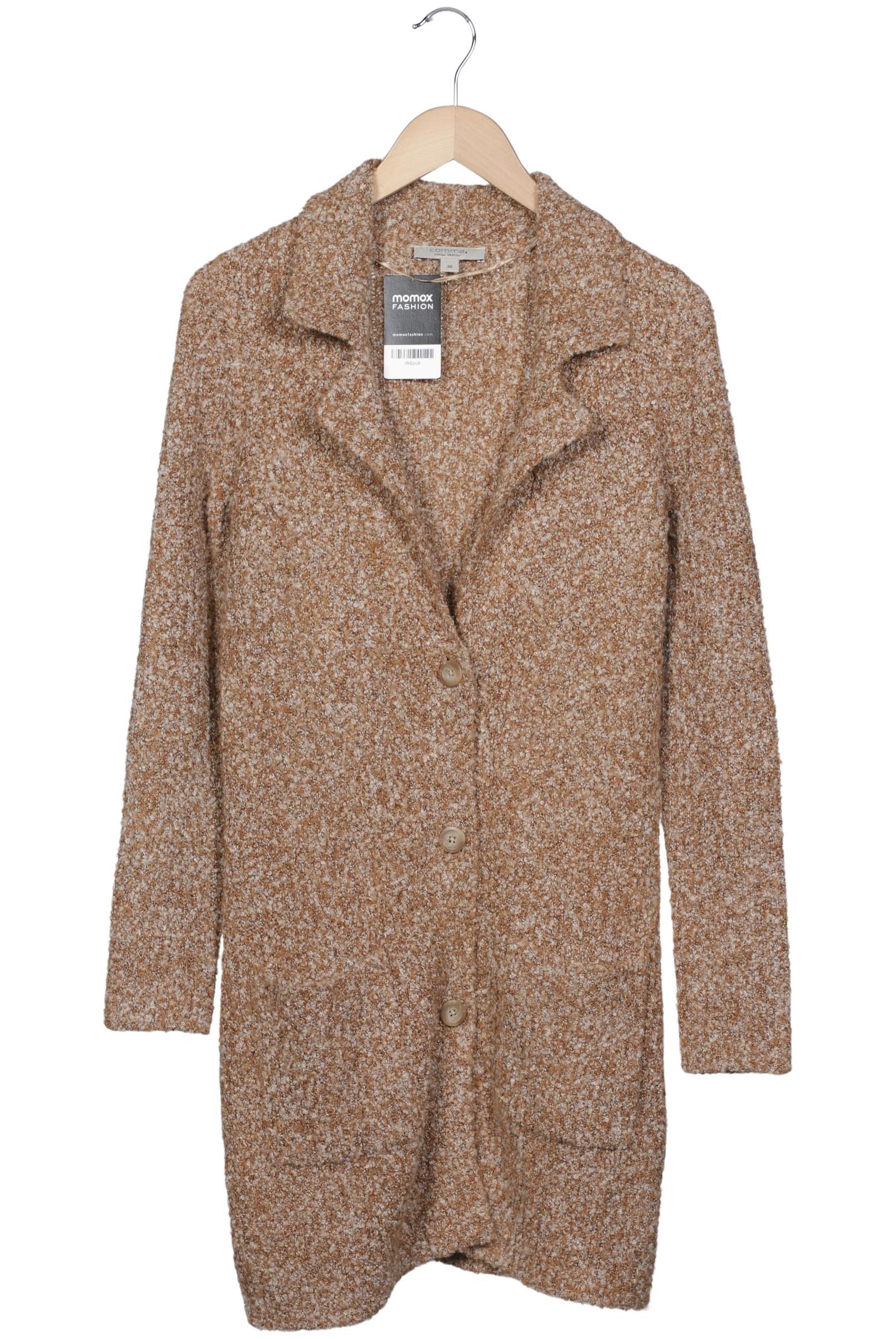 

Comma Damen Strickjacke, braun, Gr. 36