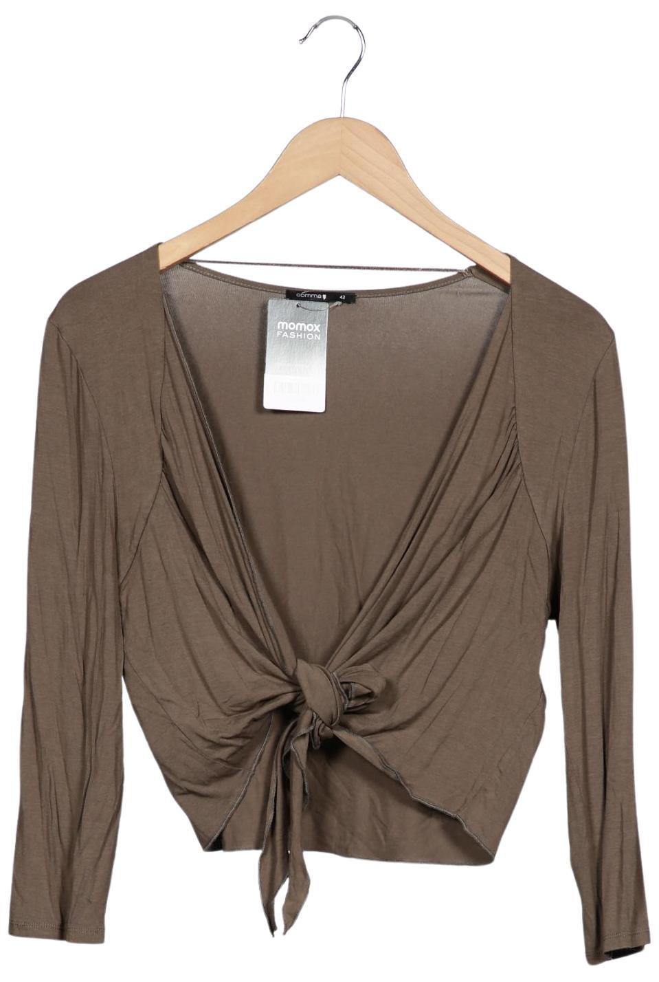 

Comma Damen Strickjacke, braun, Gr. 42