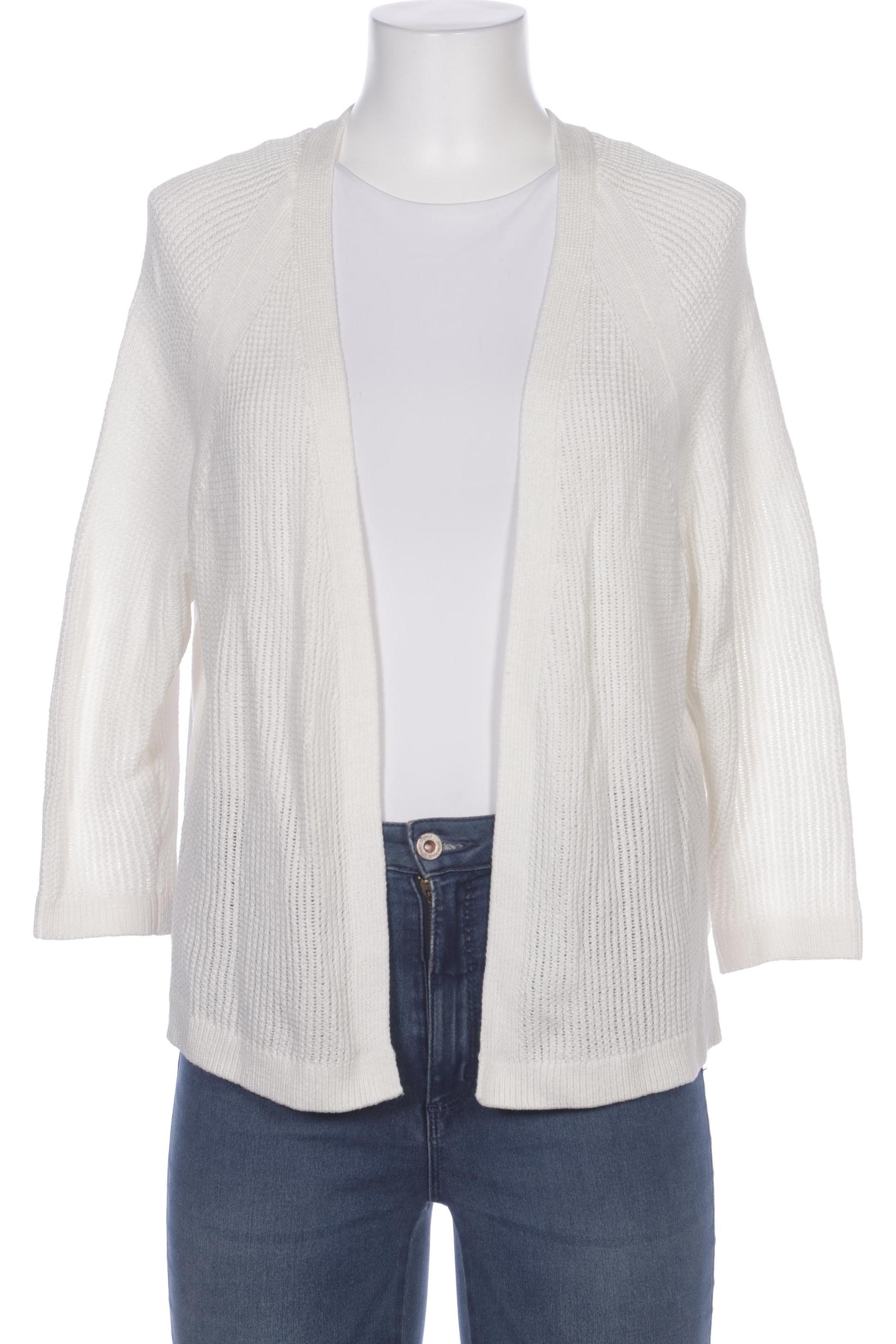 

Comma Damen Strickjacke, weiß, Gr. 42
