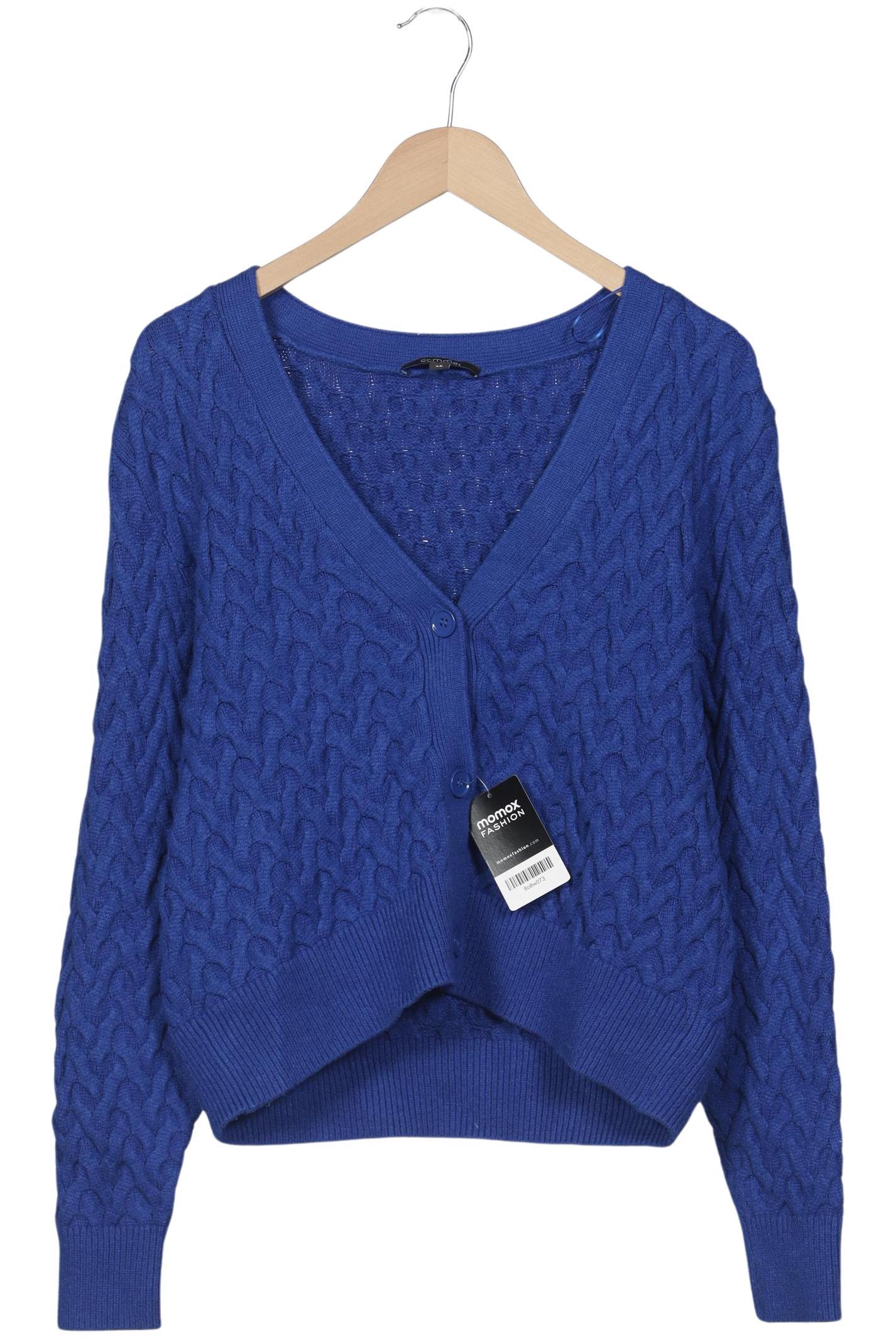 

Comma Damen Strickjacke, blau, Gr. 46