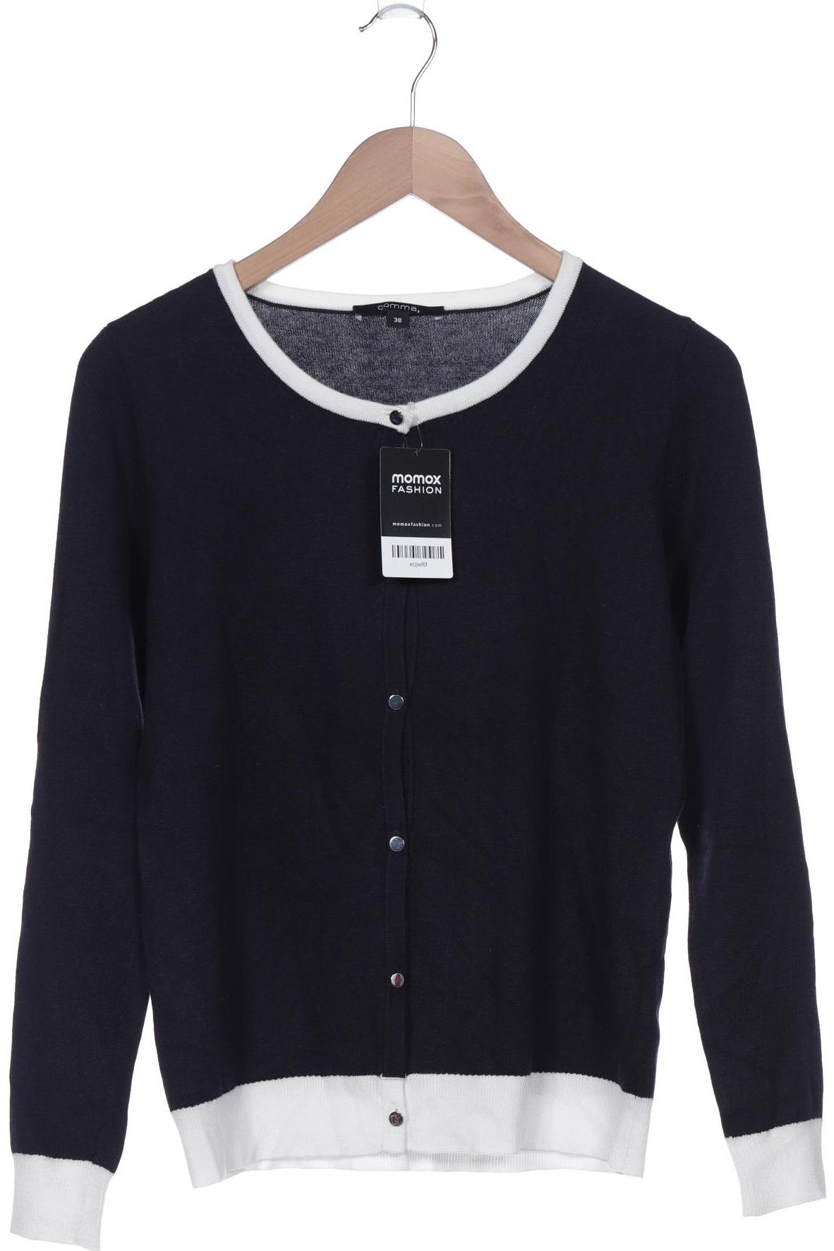 

Comma Damen Strickjacke, marineblau, Gr. 38