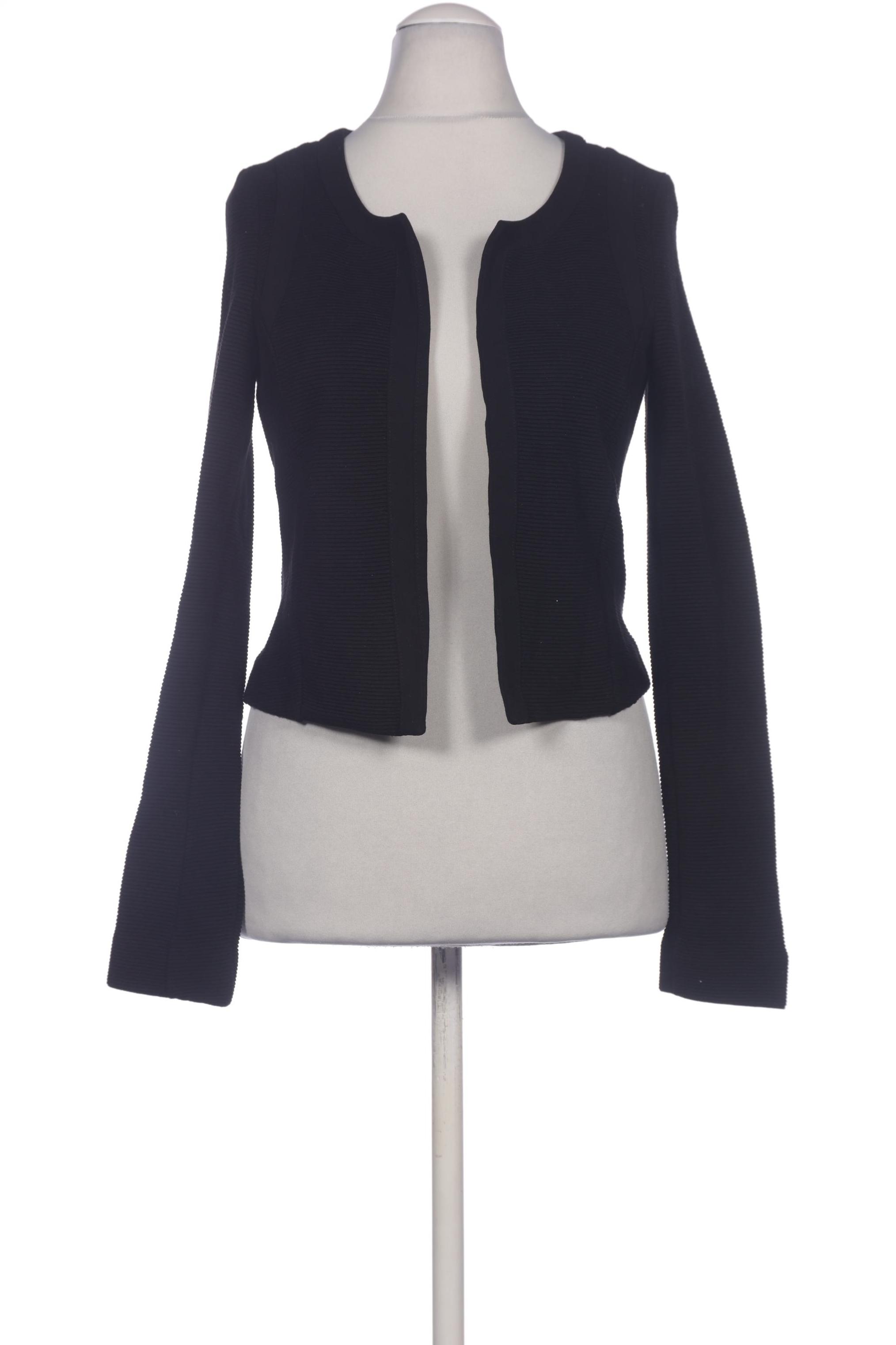 

Comma Damen Strickjacke, schwarz, Gr. 36