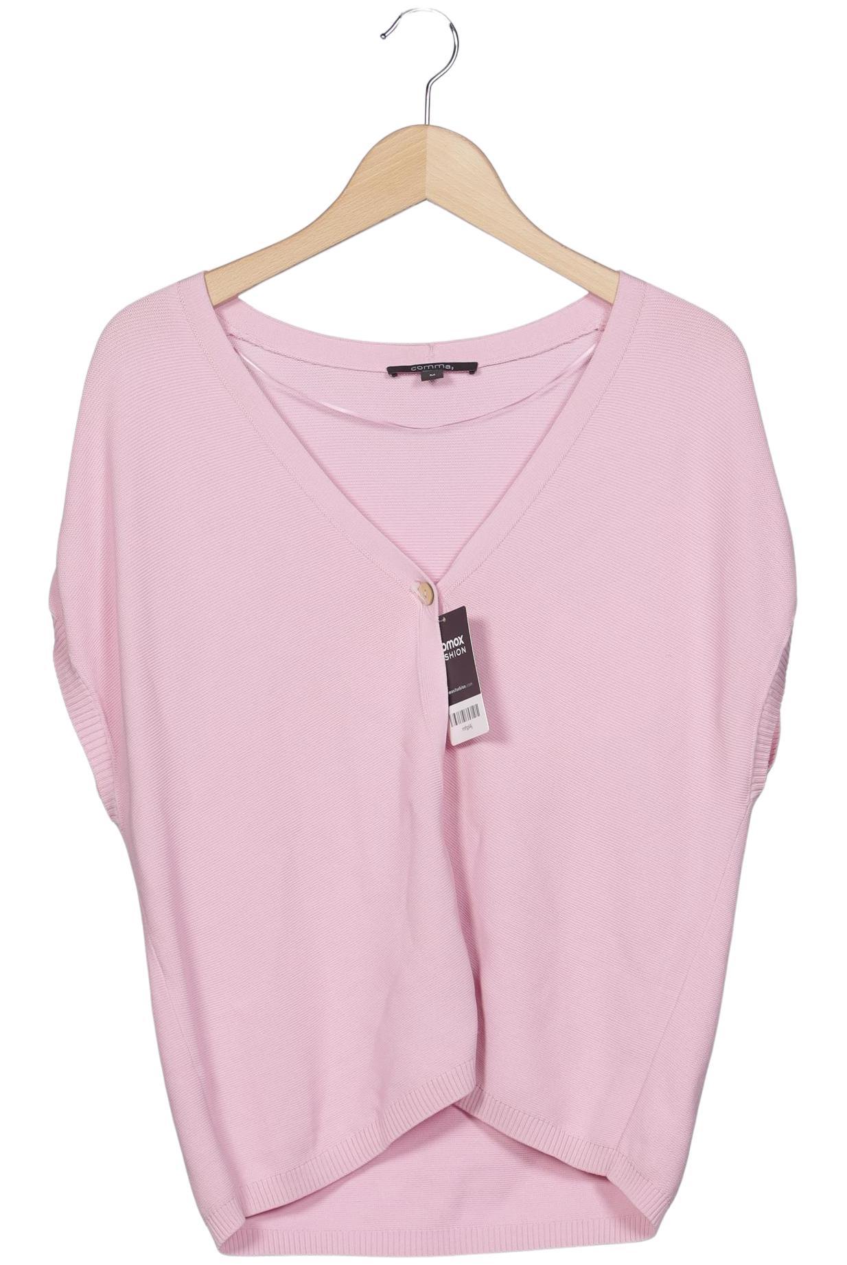 

Comma Damen Strickjacke, pink, Gr. 38