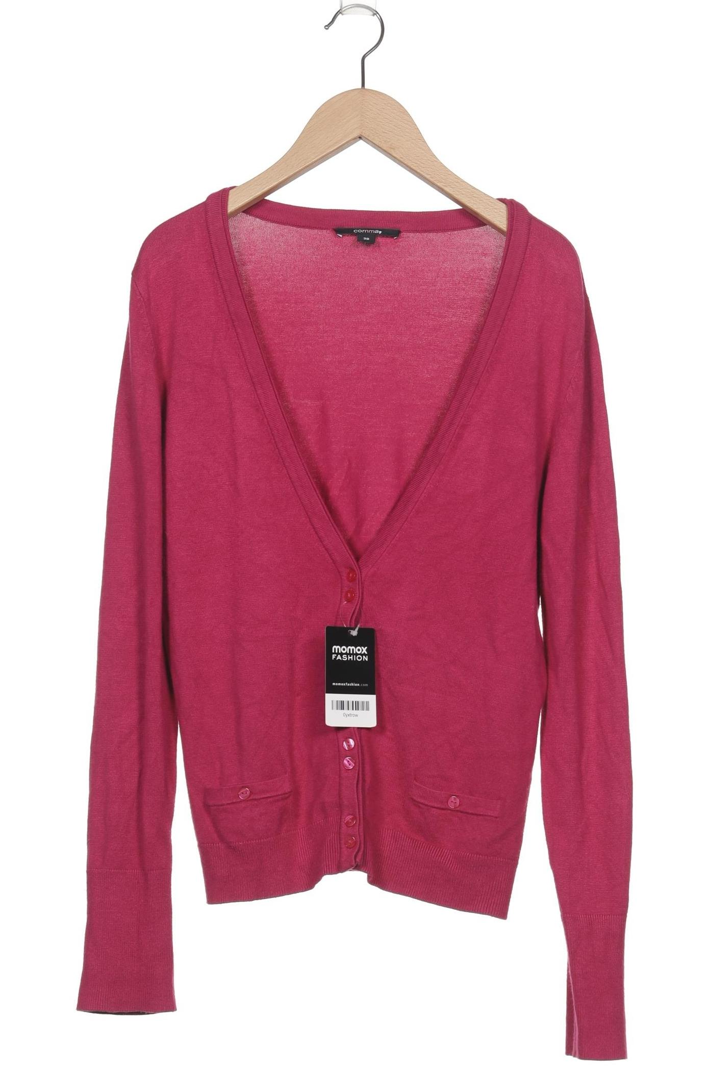 

Comma Damen Strickjacke, pink, Gr. 38