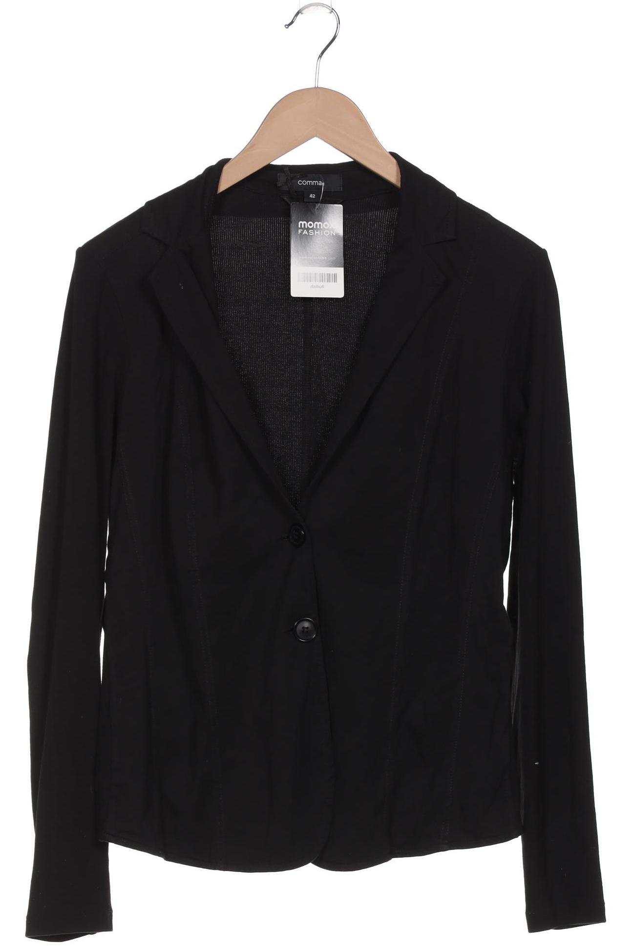 

Comma Damen Strickjacke, schwarz, Gr. 42