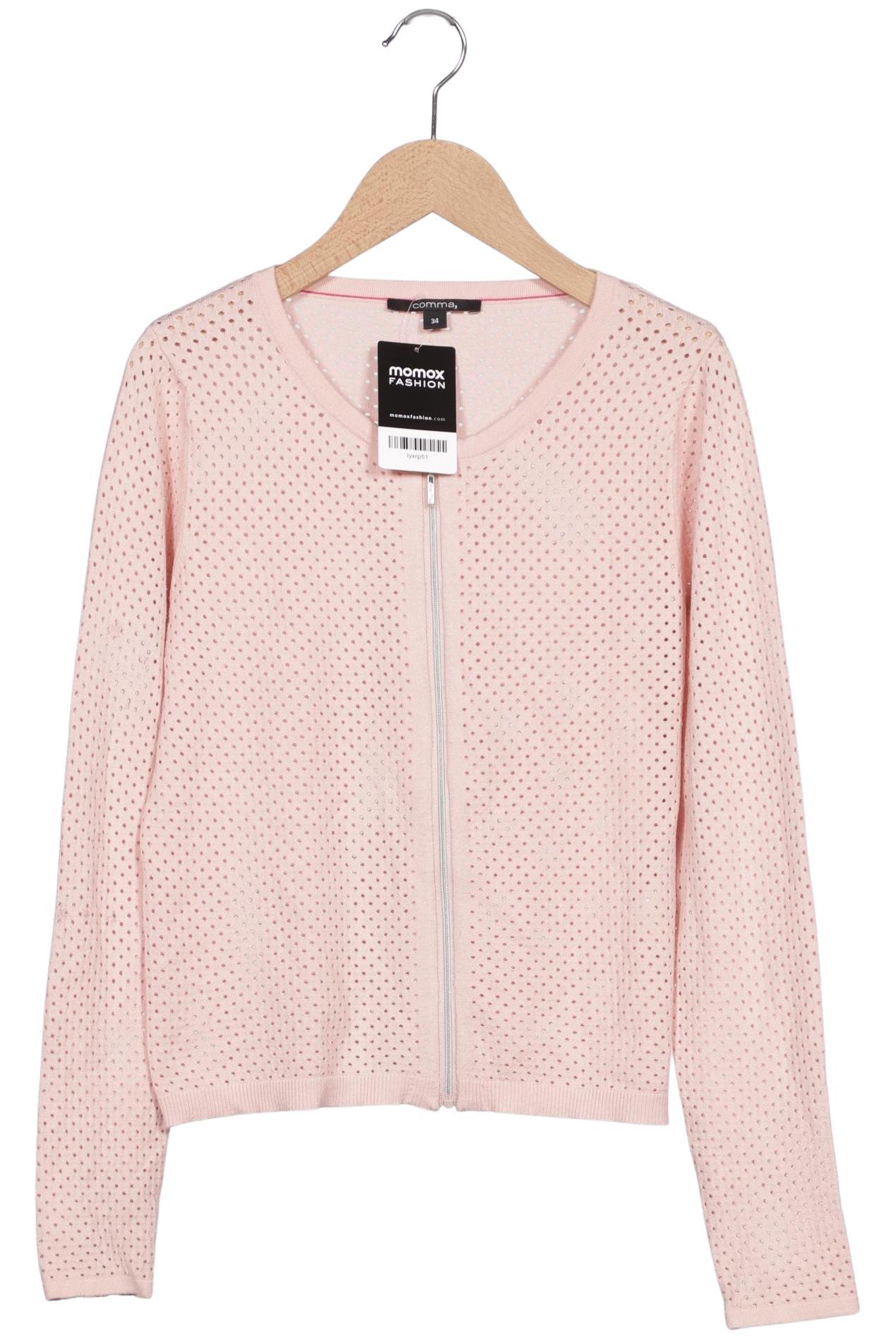 

Comma Damen Strickjacke, pink, Gr. 34