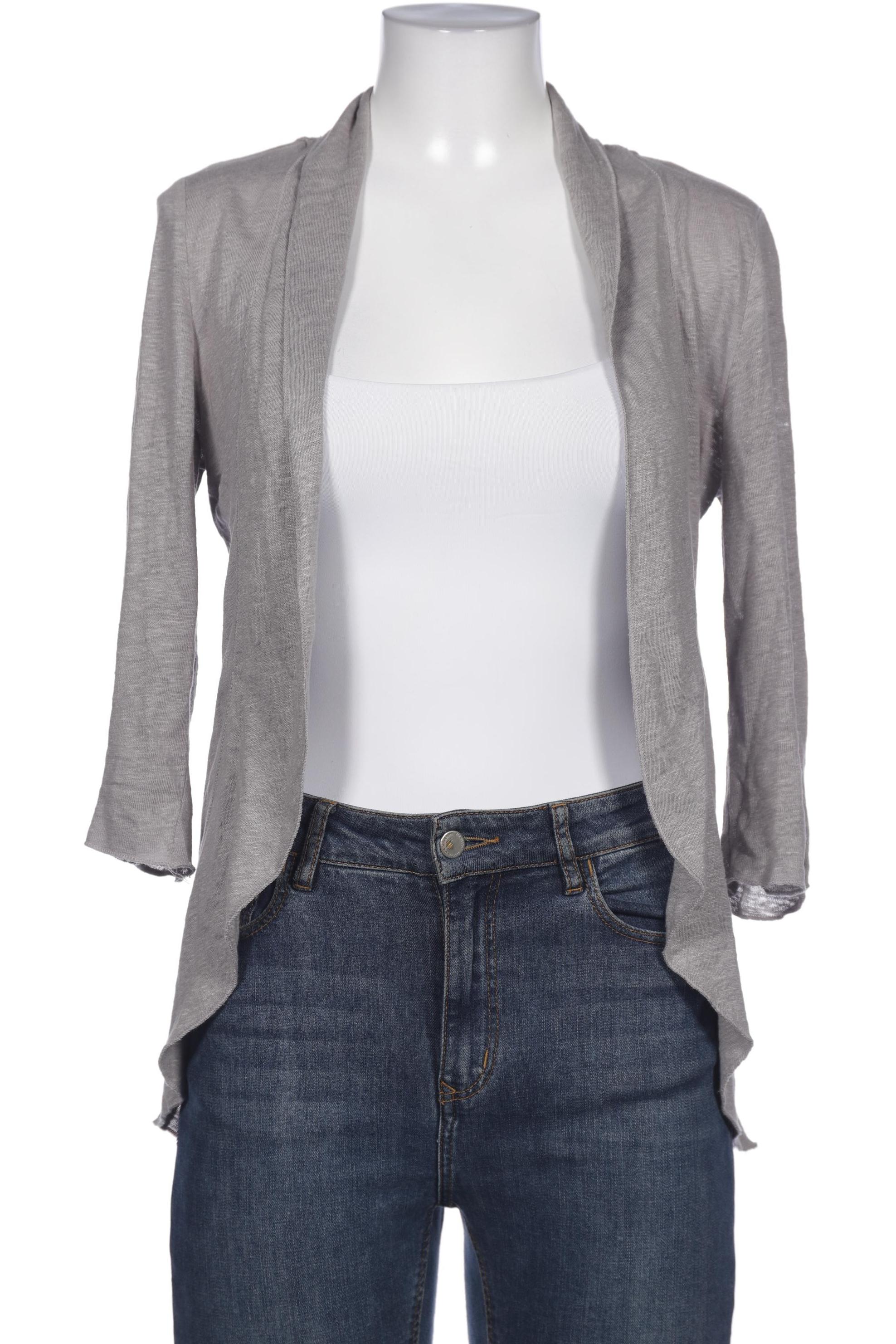 

Comma Damen Strickjacke, grau, Gr. 36