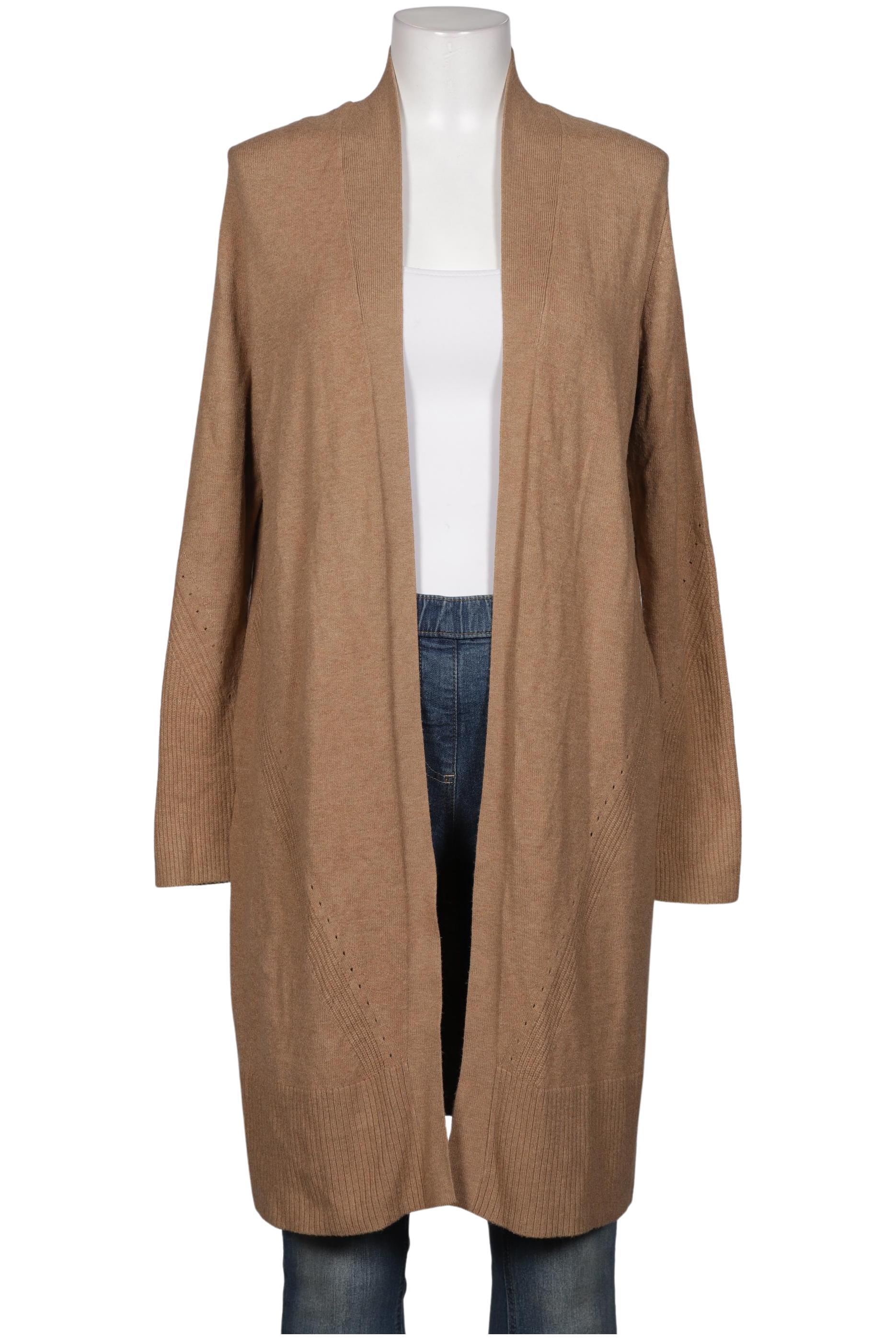 

Comma Damen Strickjacke, beige, Gr. 38