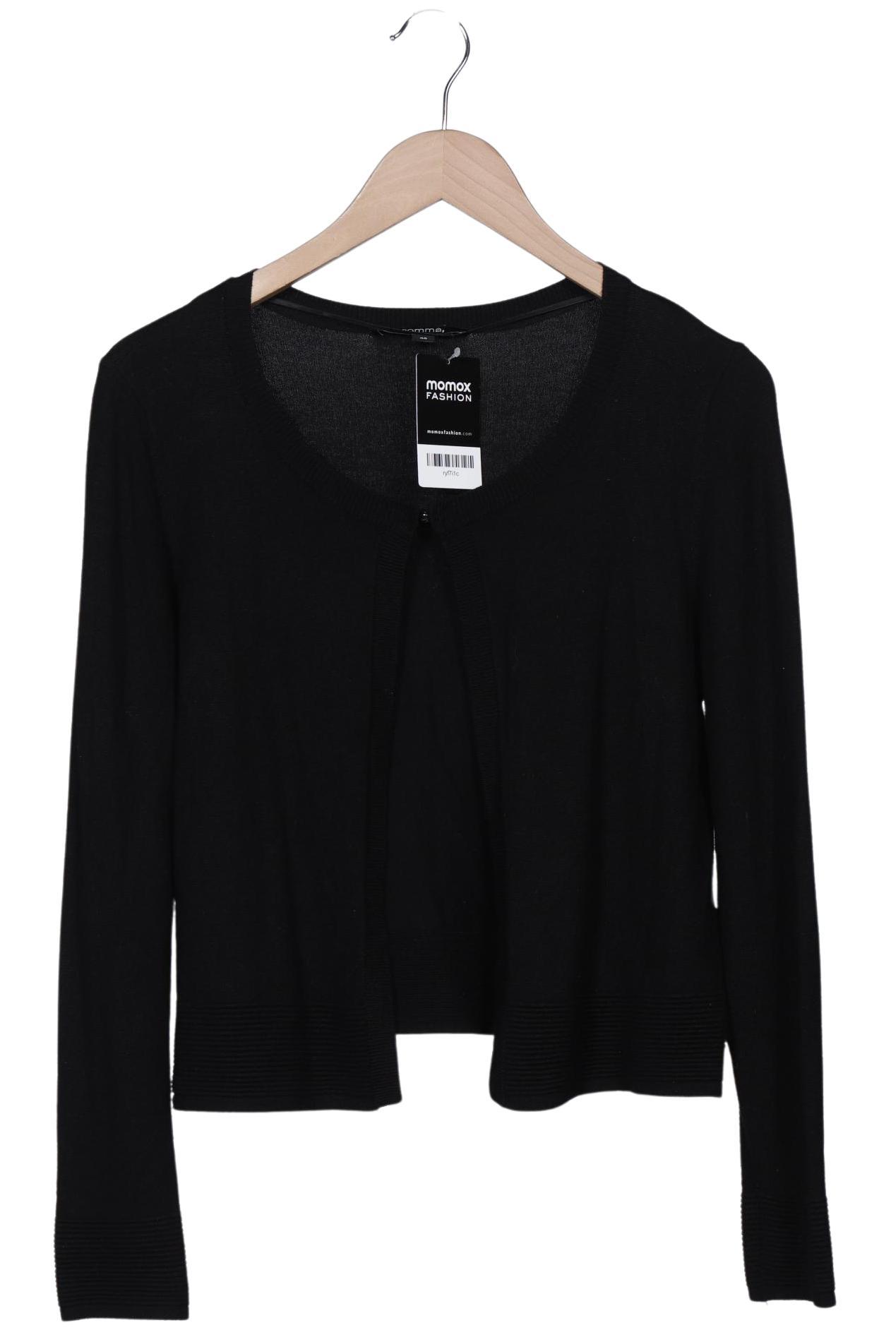 

Comma Damen Strickjacke, schwarz, Gr. 40