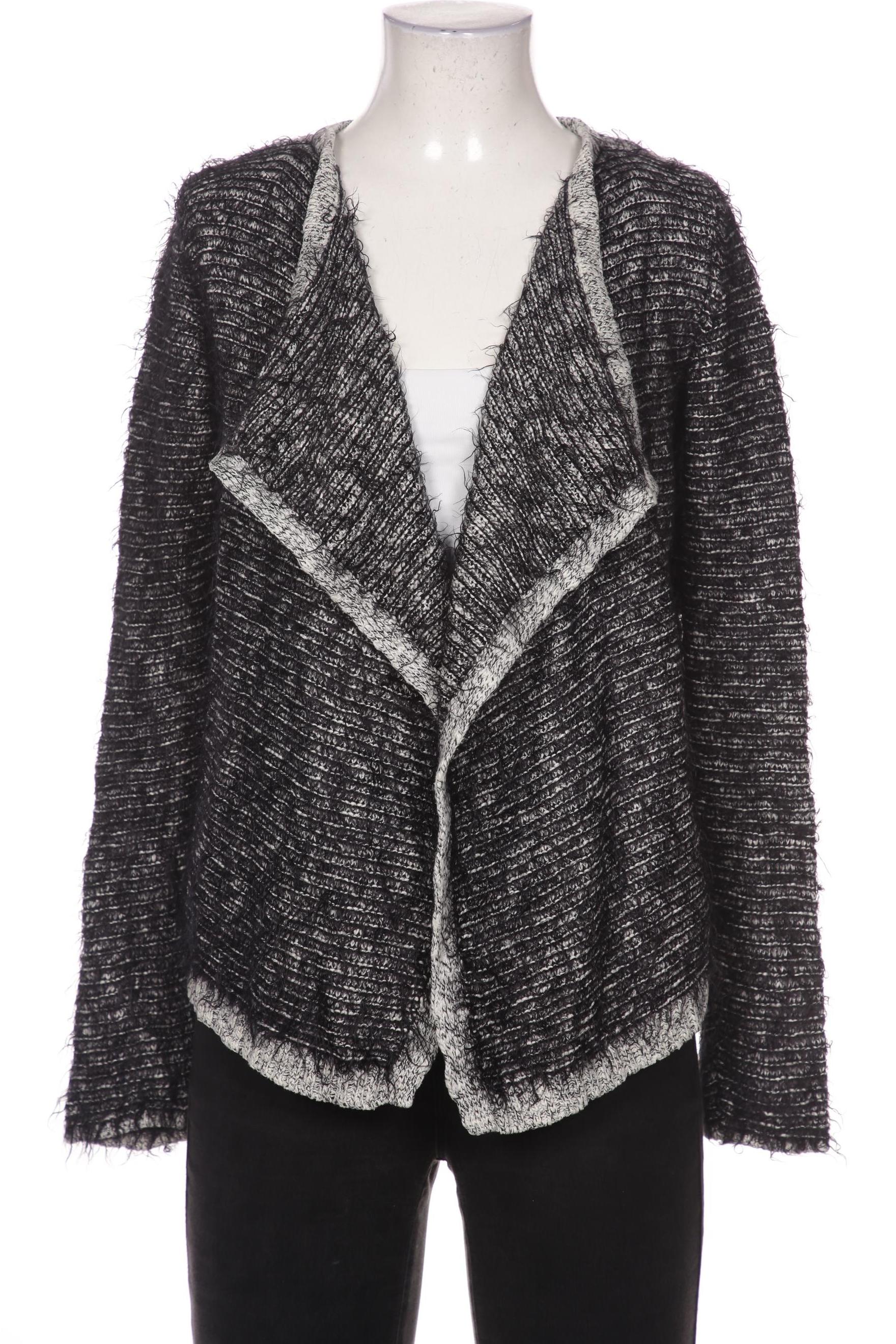 

Comma Damen Strickjacke, grau, Gr. 36