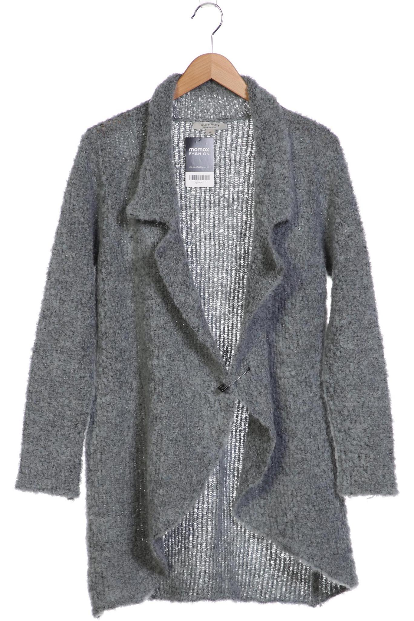 

Comma Damen Strickjacke, blau, Gr. 36