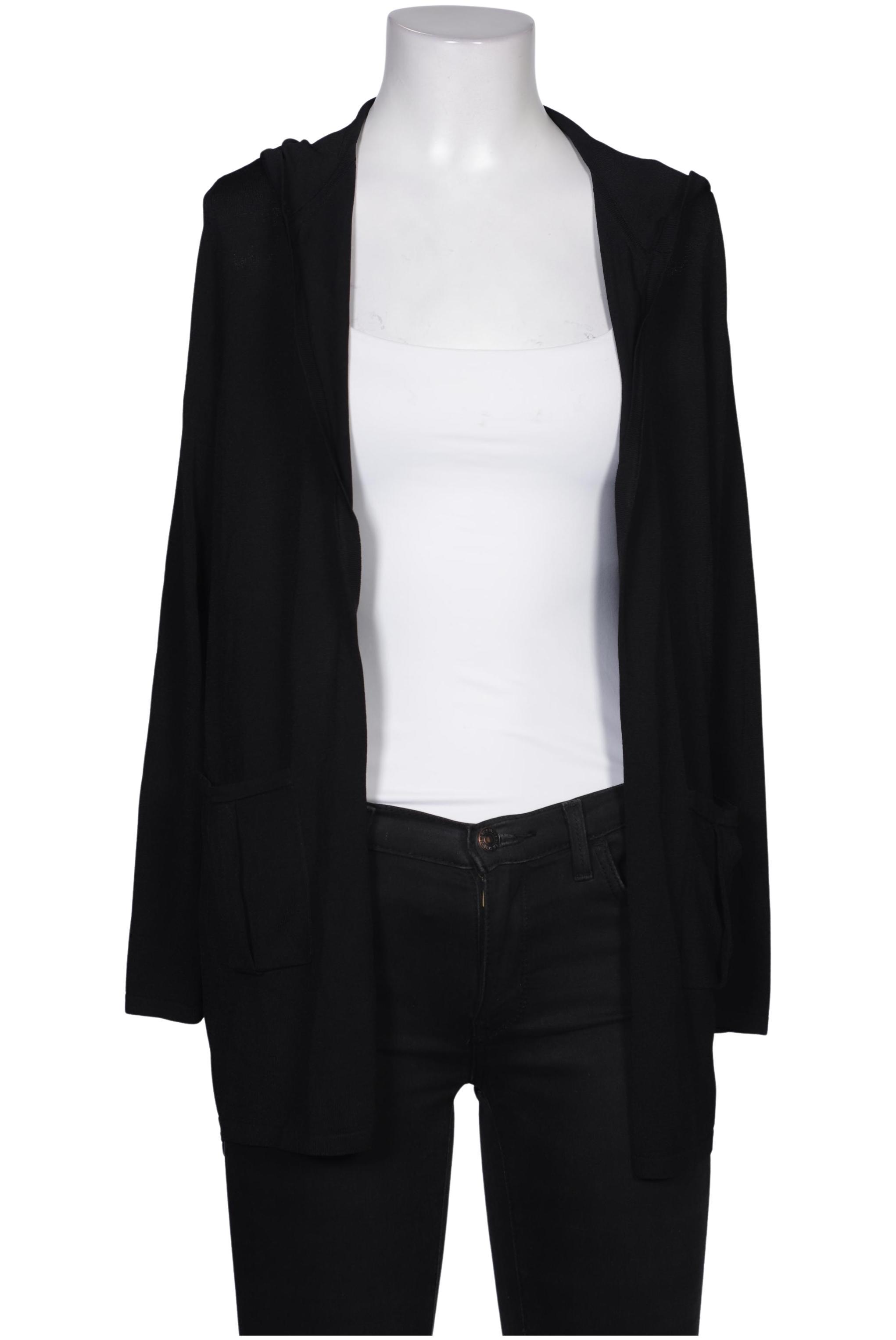 

Comma Damen Strickjacke, schwarz, Gr. 34