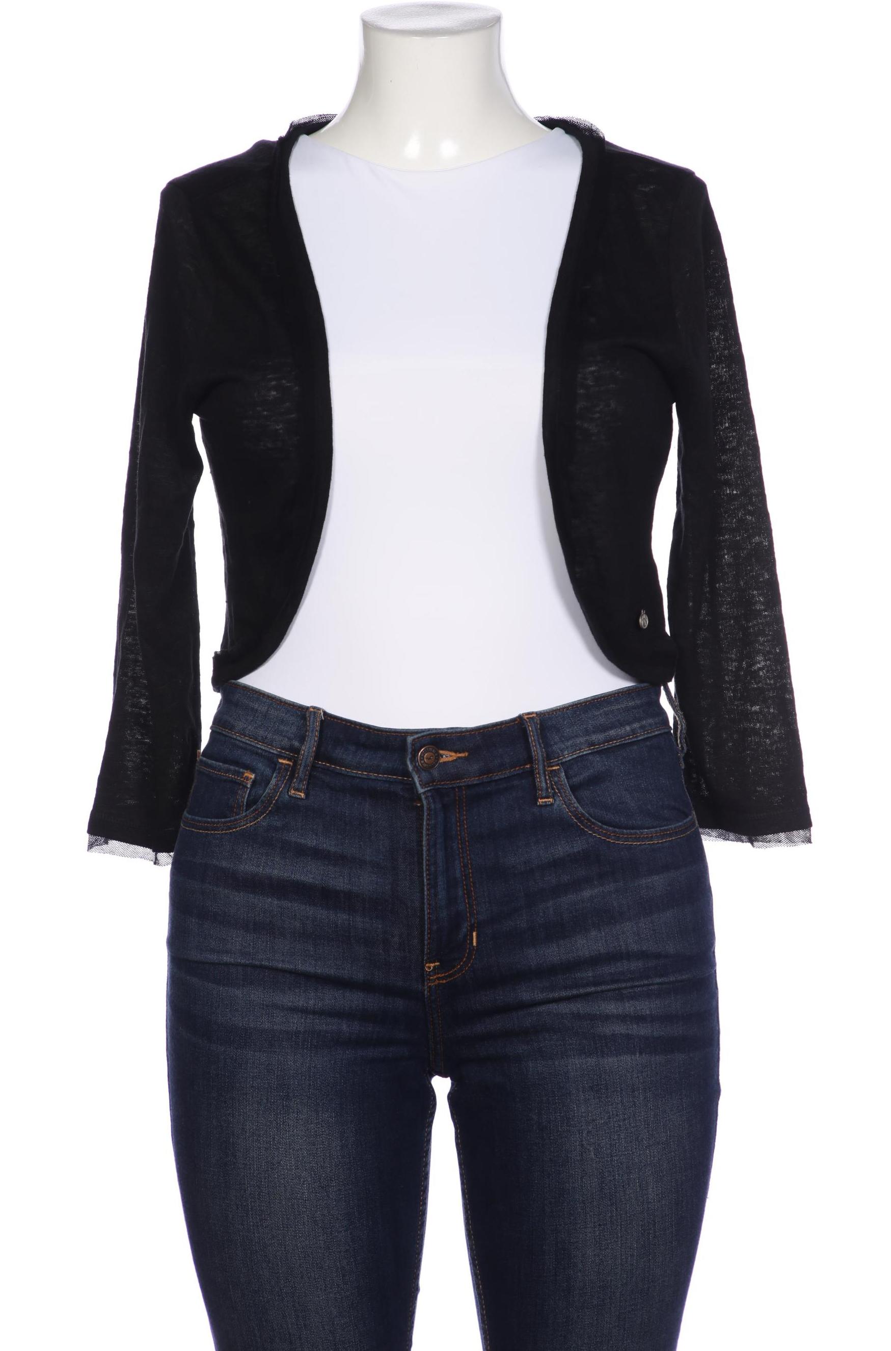 

Comma Damen Strickjacke, schwarz, Gr. 42