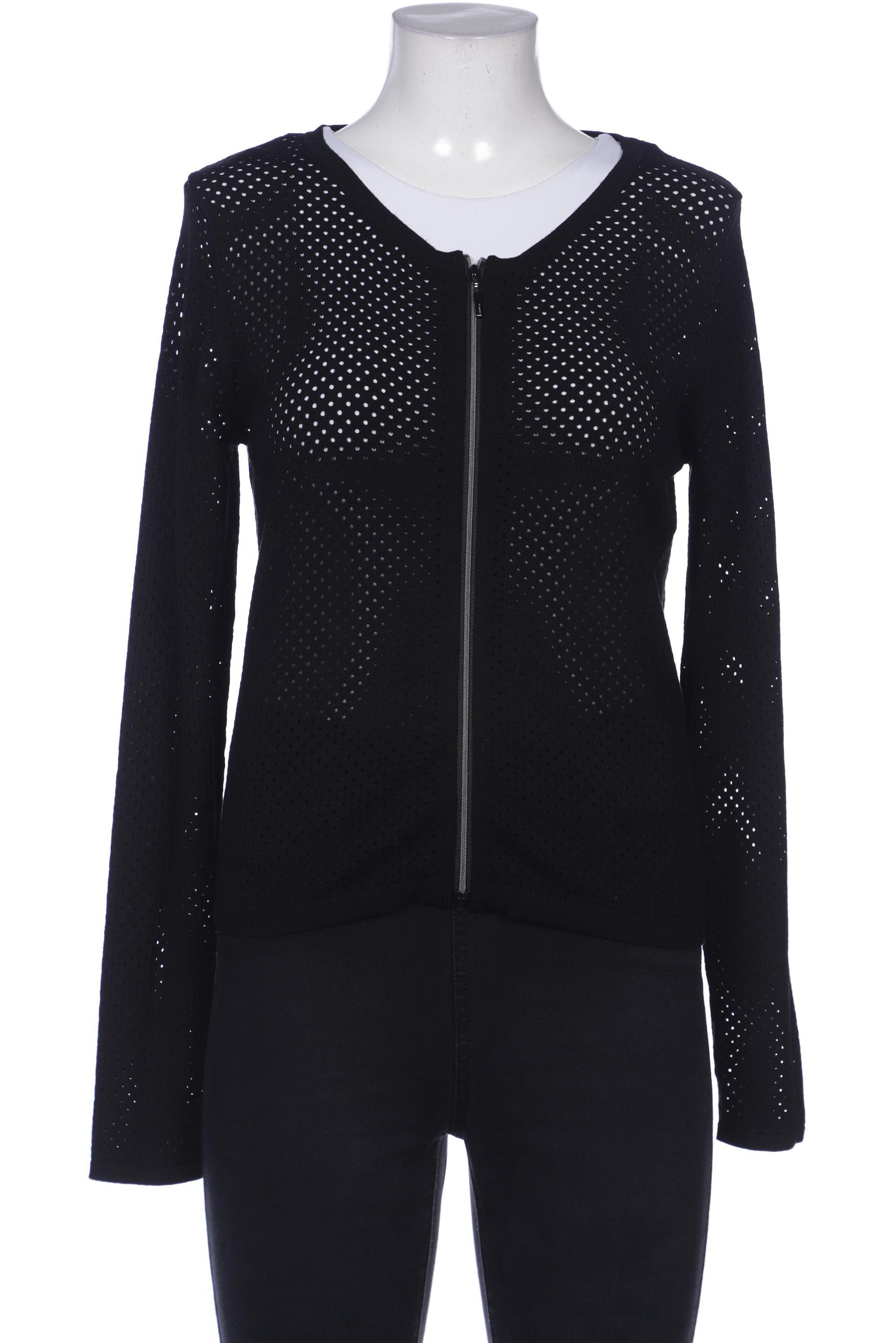 

Comma Damen Strickjacke, schwarz, Gr. 40
