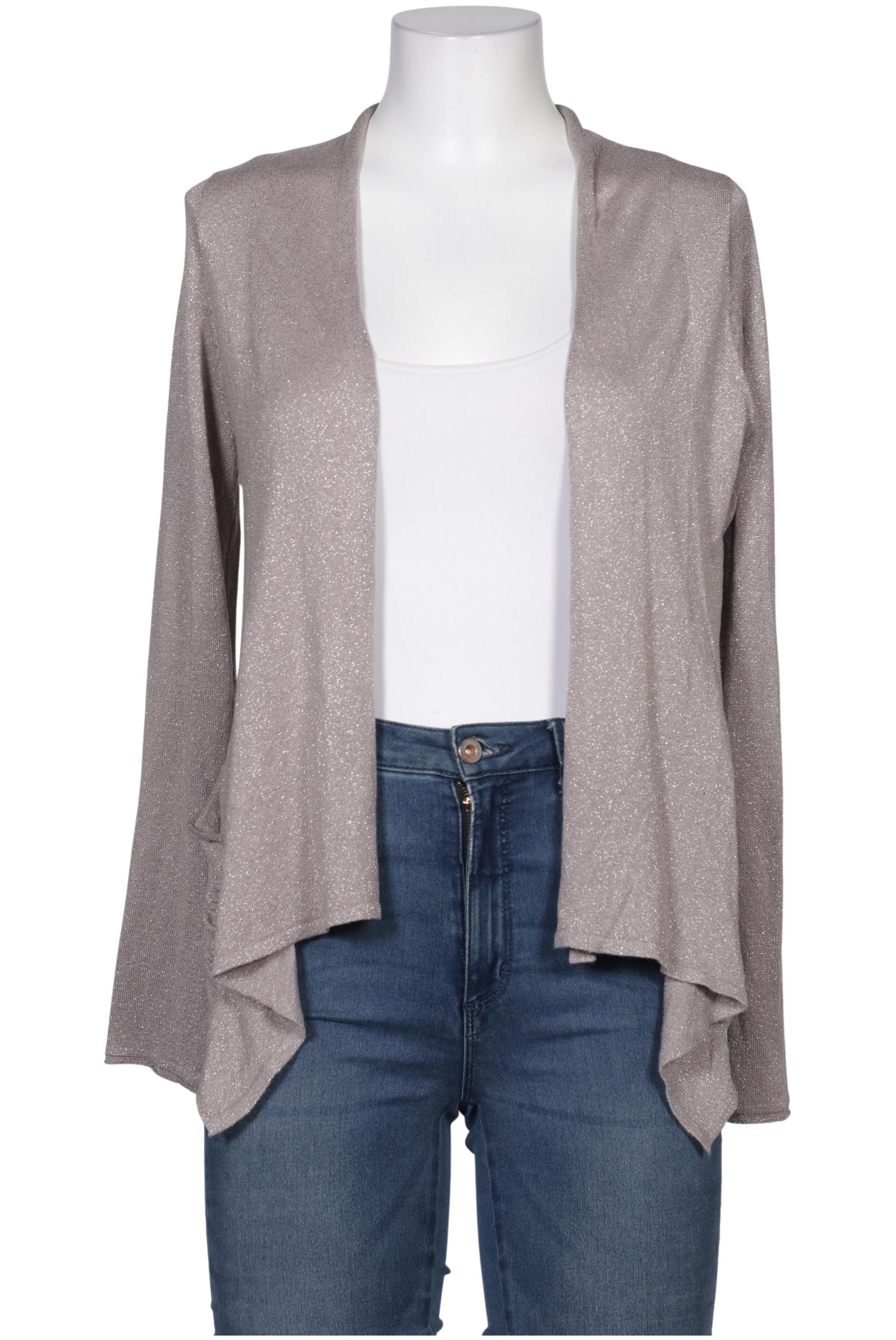 

Comma Damen Strickjacke, beige, Gr. 40