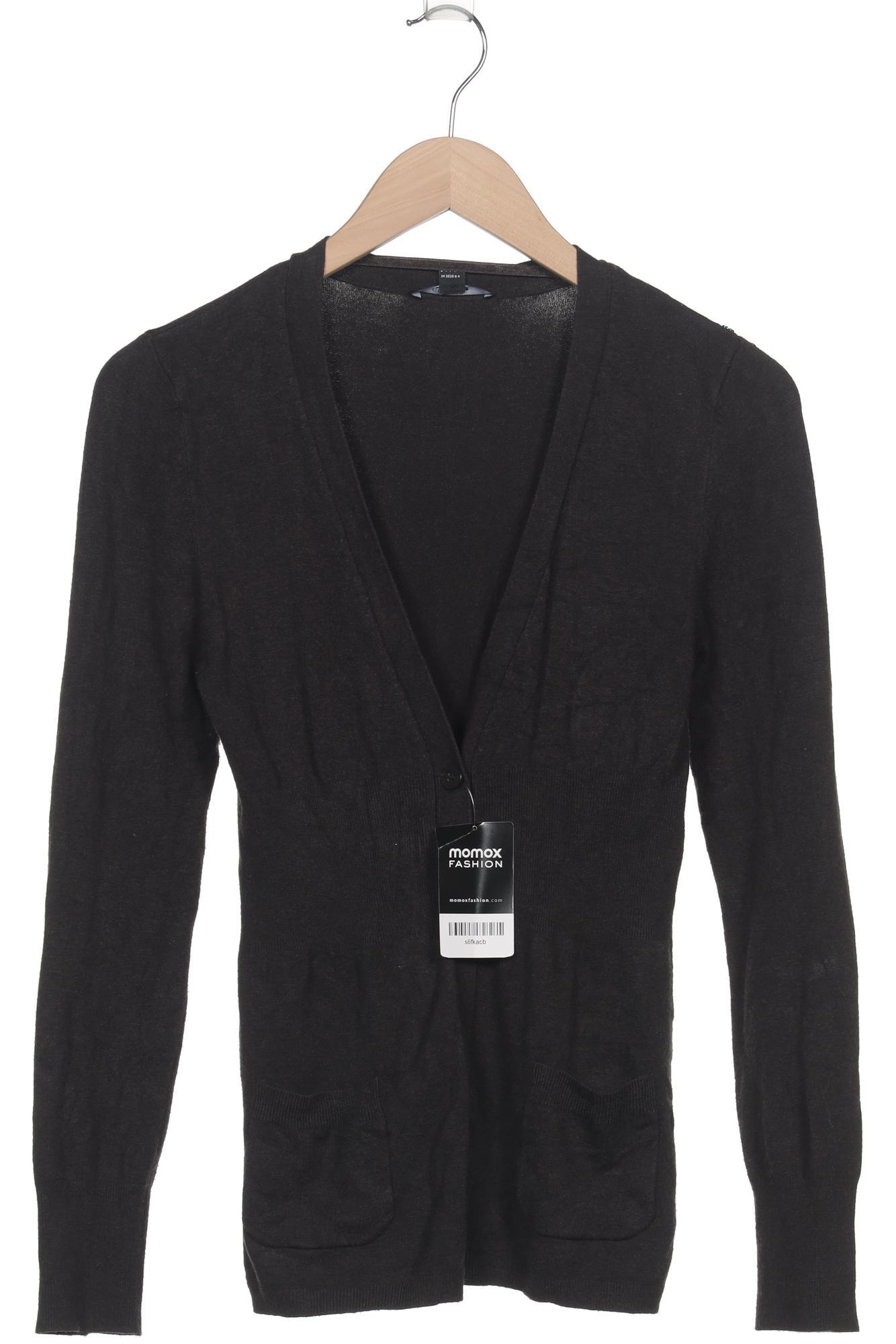 

Comma Damen Strickjacke, braun, Gr. 34