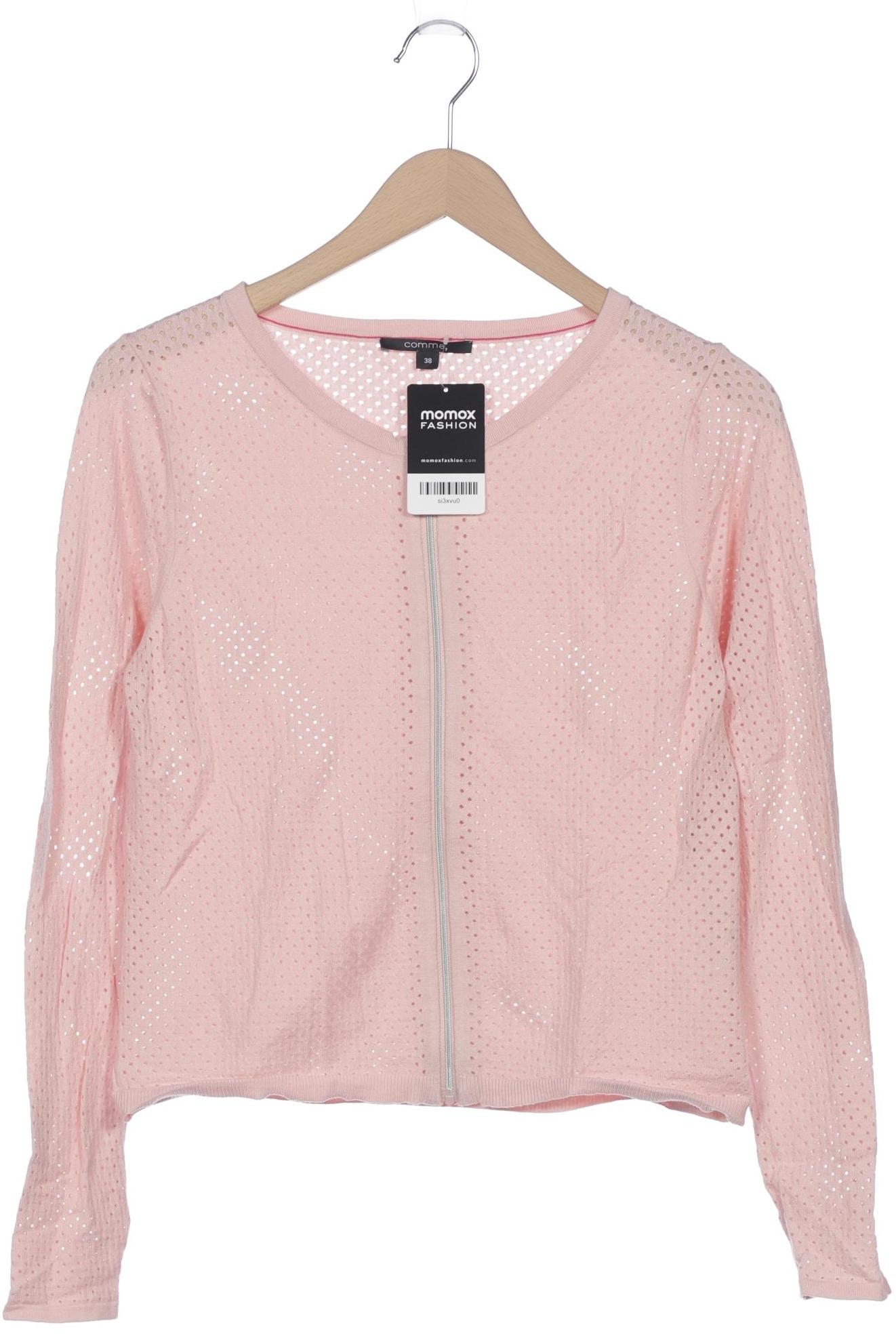 

Comma Damen Strickjacke, pink, Gr. 38