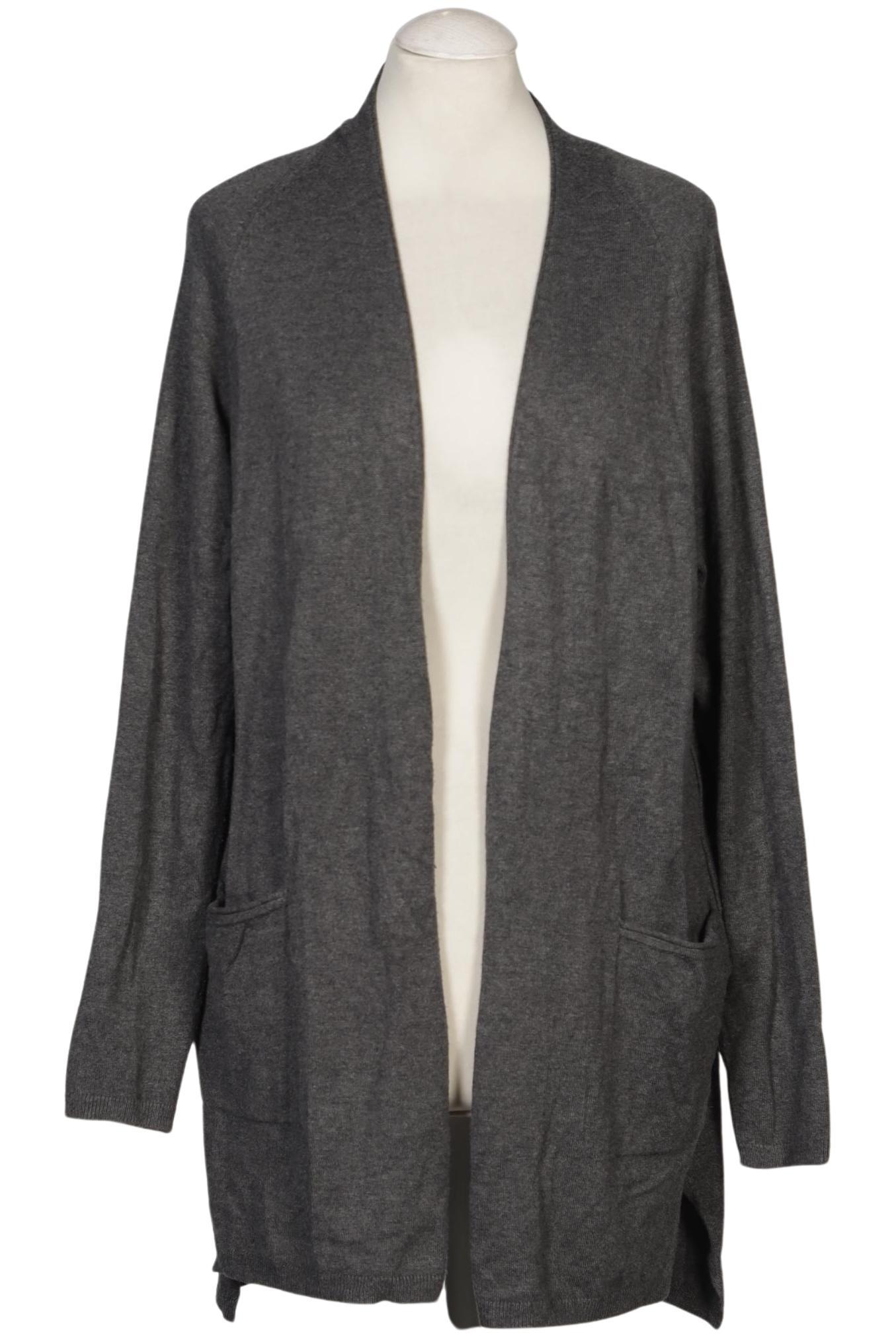 

Comma Damen Strickjacke, grau, Gr. 38