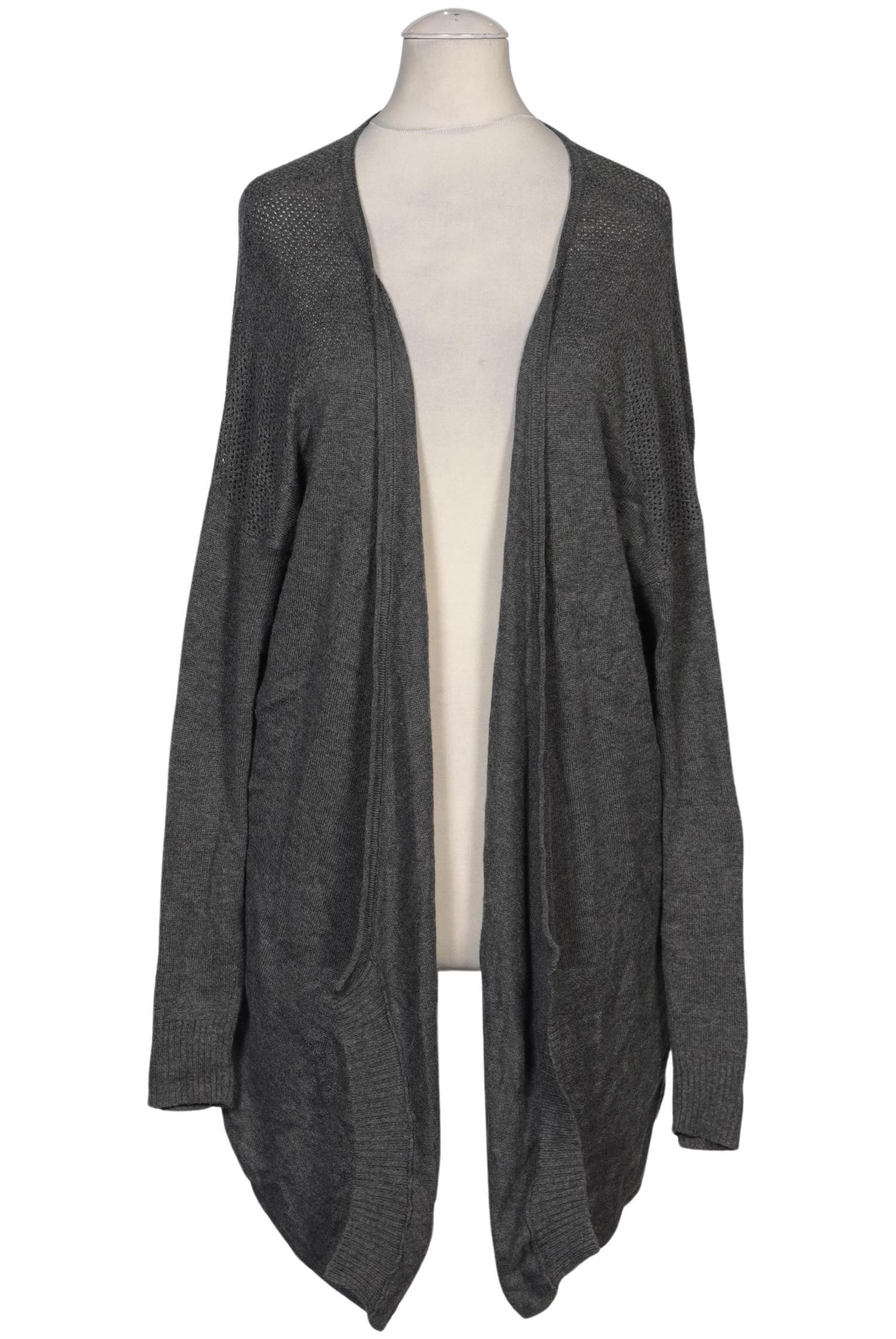 

Comma Damen Strickjacke, grau, Gr. 36