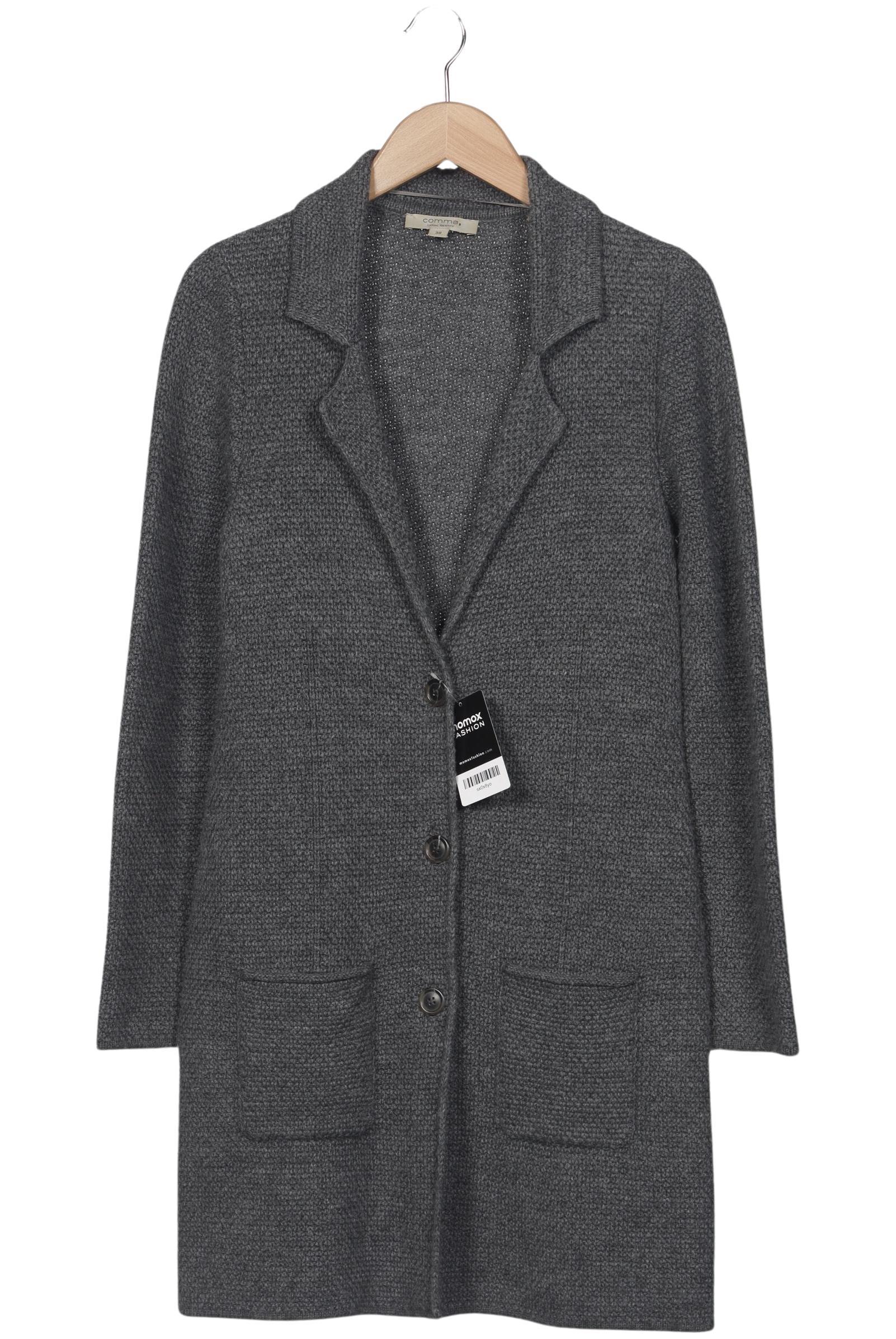

Comma Damen Strickjacke, grau, Gr. 38