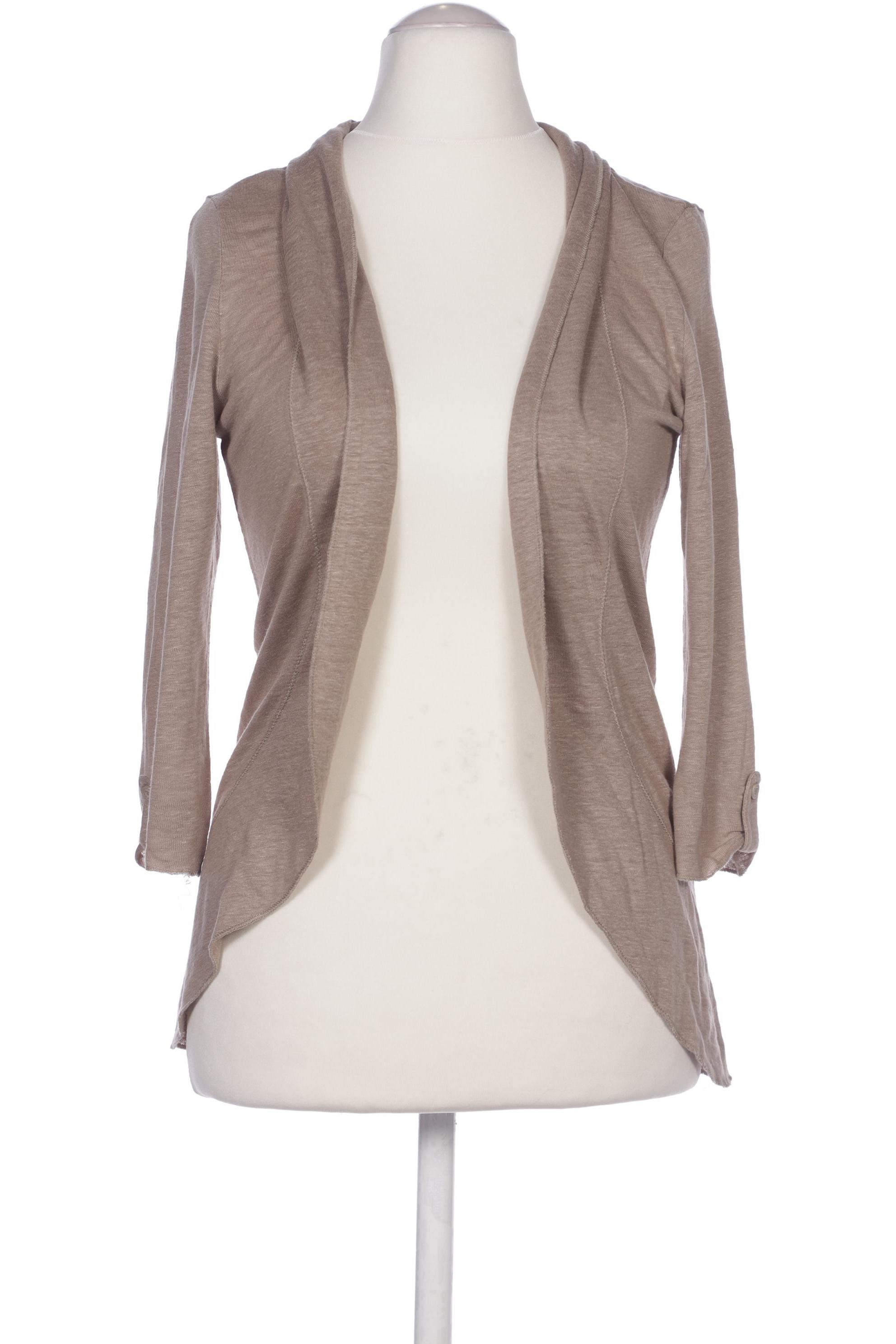 

Comma Damen Strickjacke, beige, Gr. 36