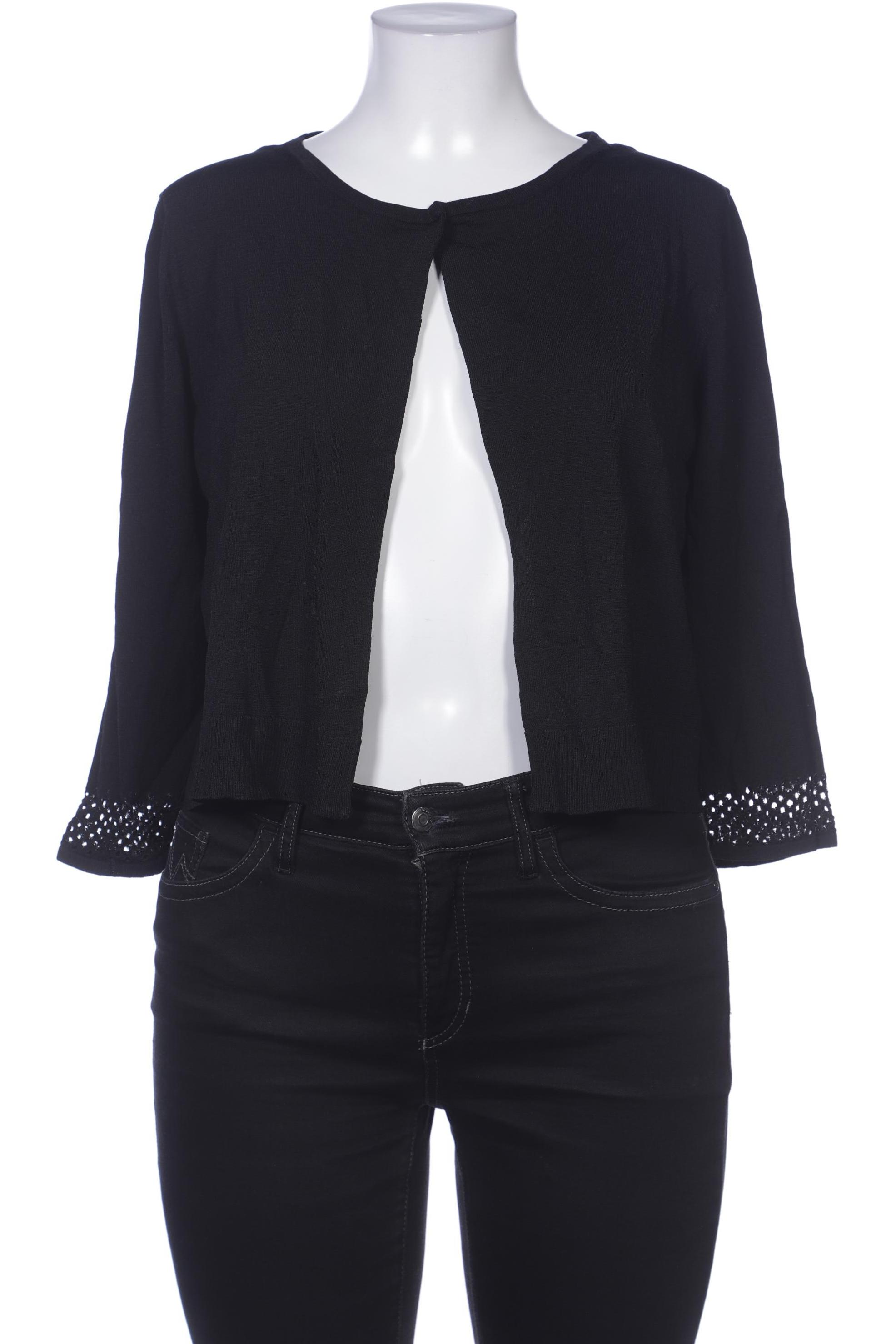 

Comma Damen Strickjacke, schwarz, Gr. 46