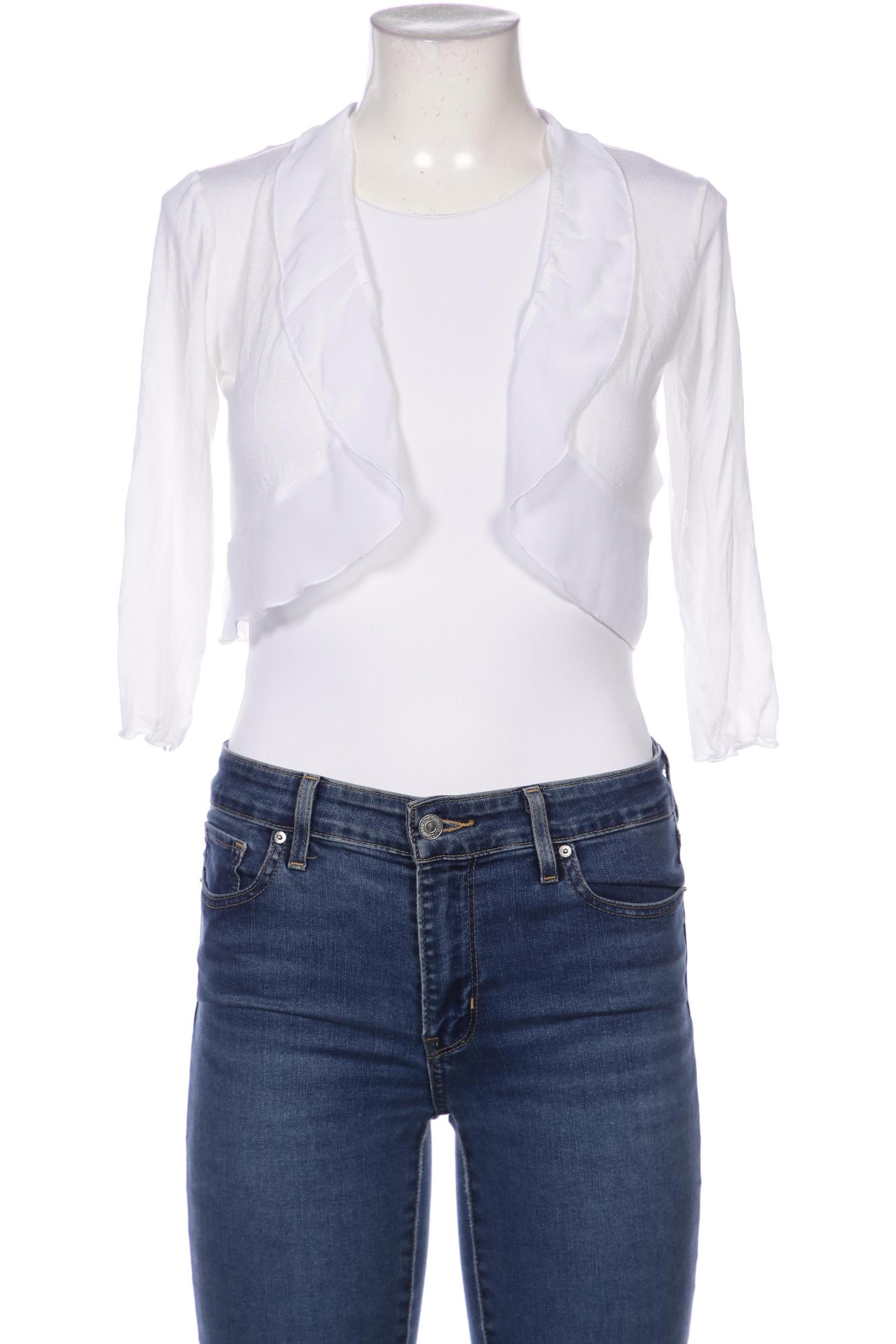

Comma Damen Strickjacke, weiß, Gr. 38
