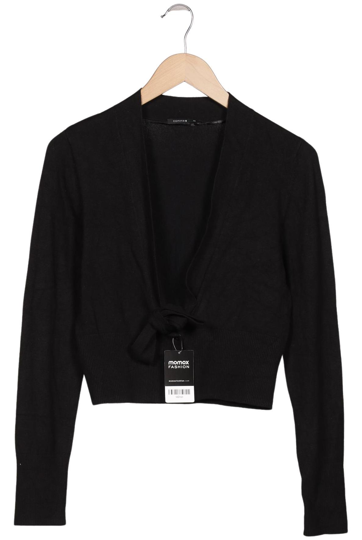 

Comma Damen Strickjacke, schwarz, Gr. 40