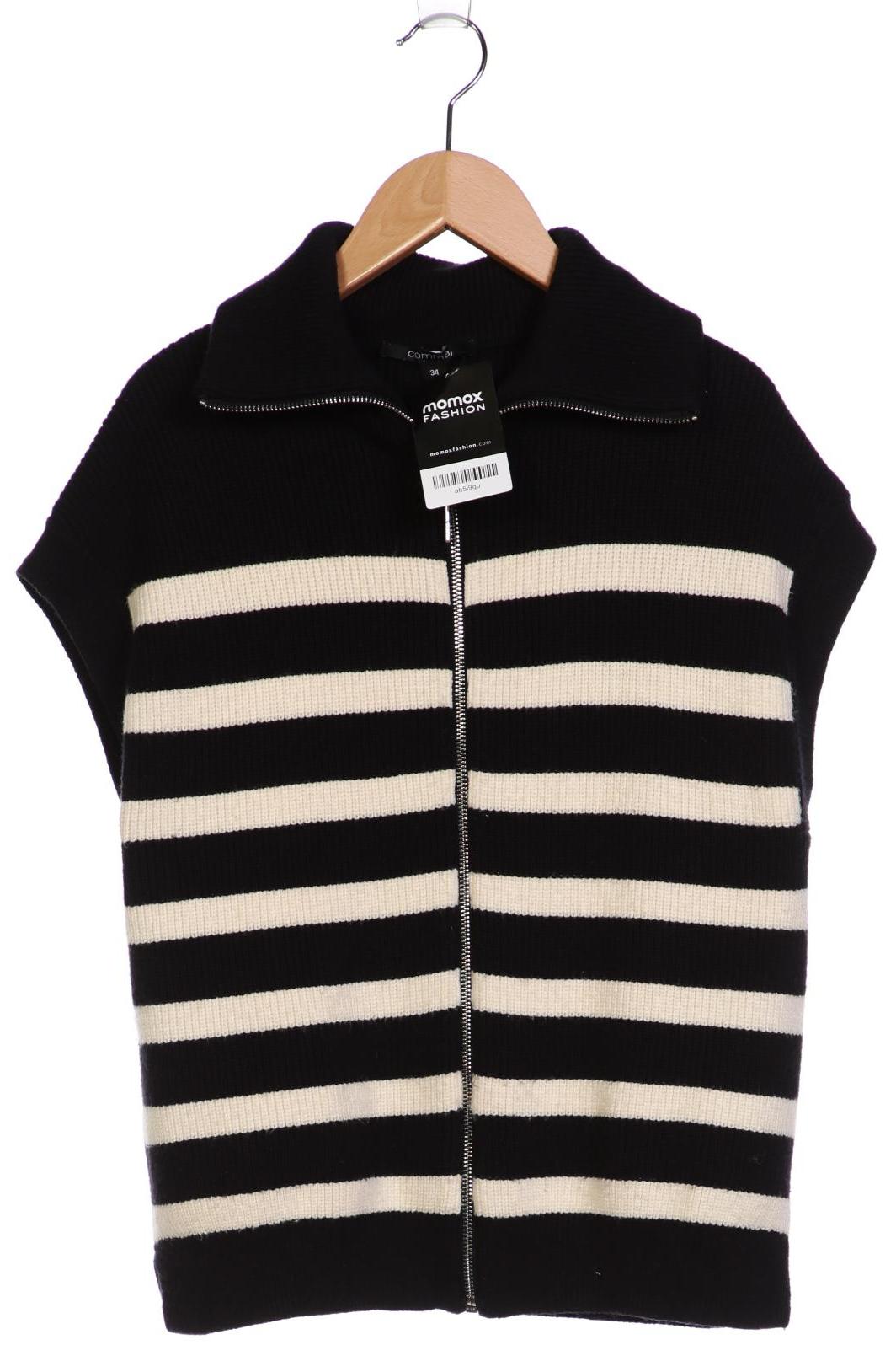 

Comma Damen Strickjacke, schwarz, Gr. 34
