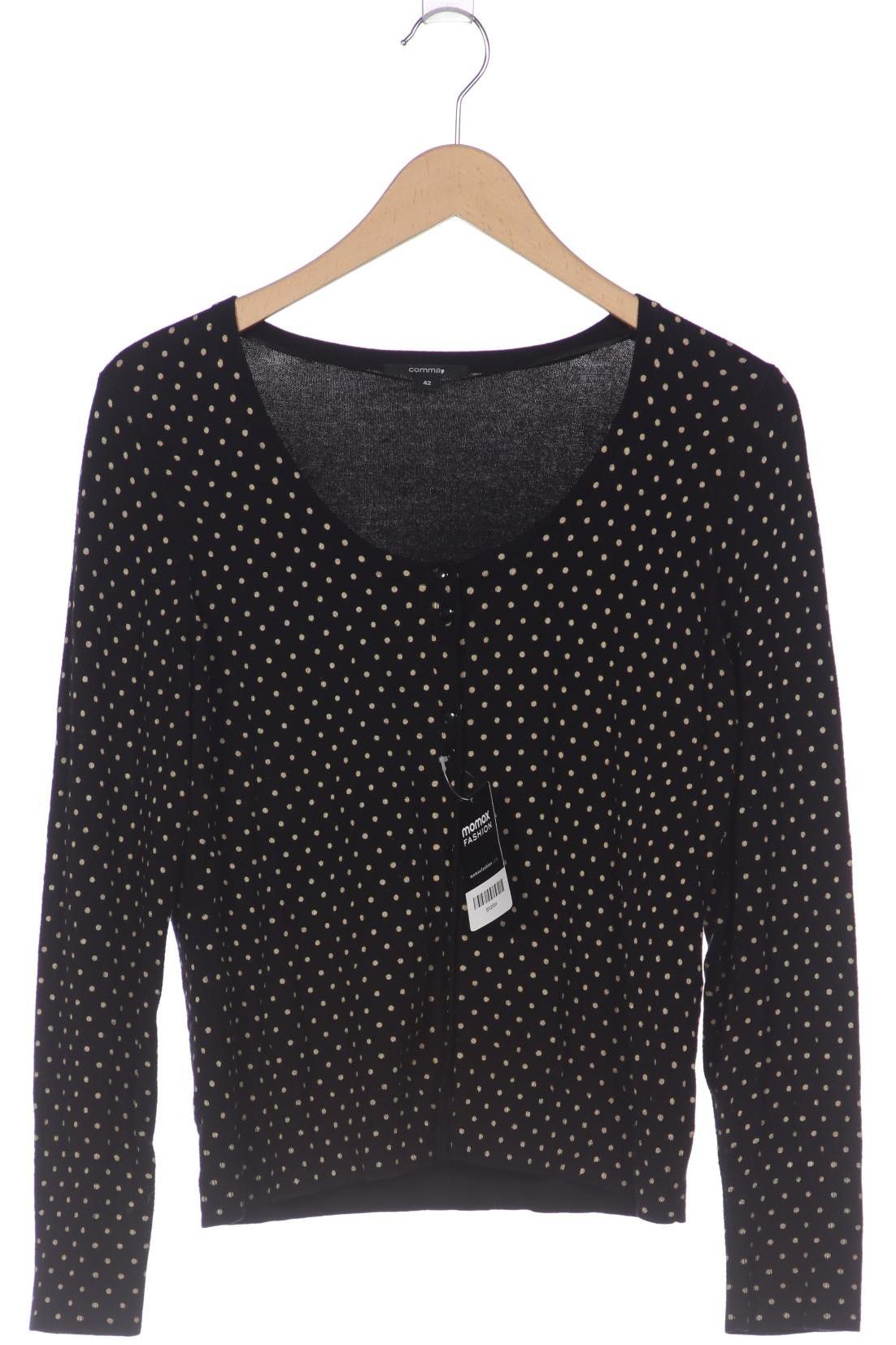 

Comma Damen Strickjacke, schwarz, Gr. 42