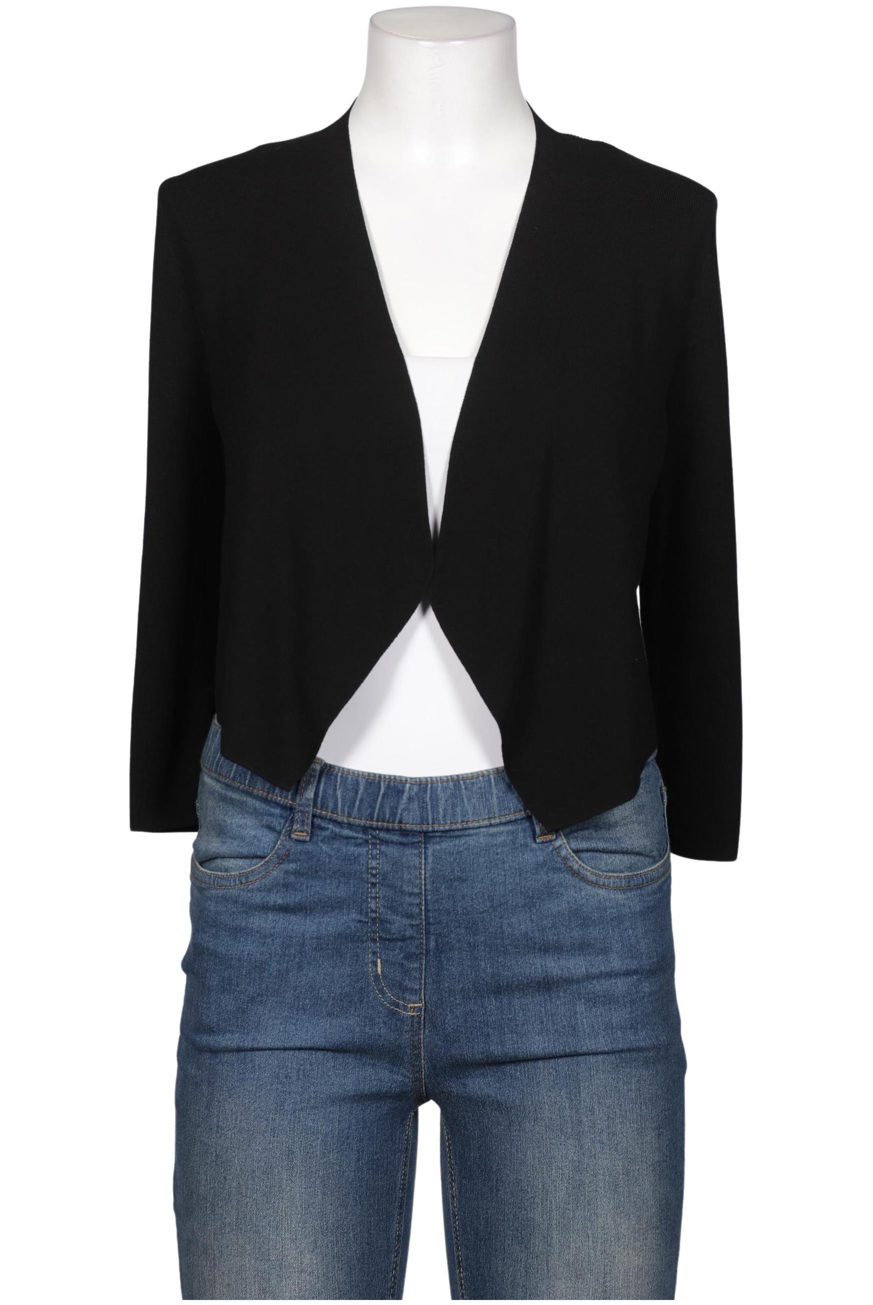 

Comma Damen Strickjacke, schwarz, Gr. 36