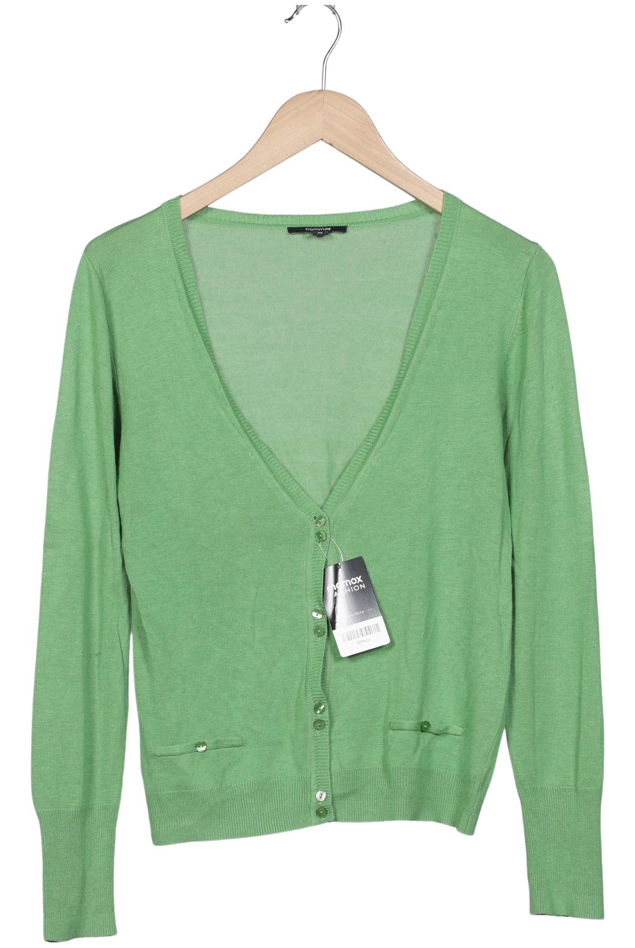 

Comma Damen Strickjacke, hellgrün, Gr. 40
