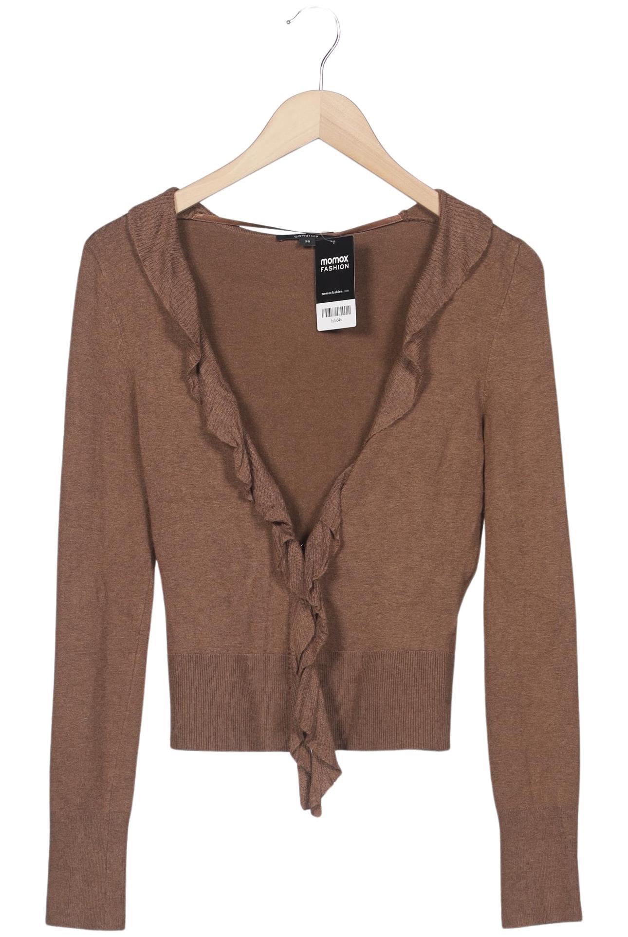 

Comma Damen Strickjacke, braun, Gr. 36