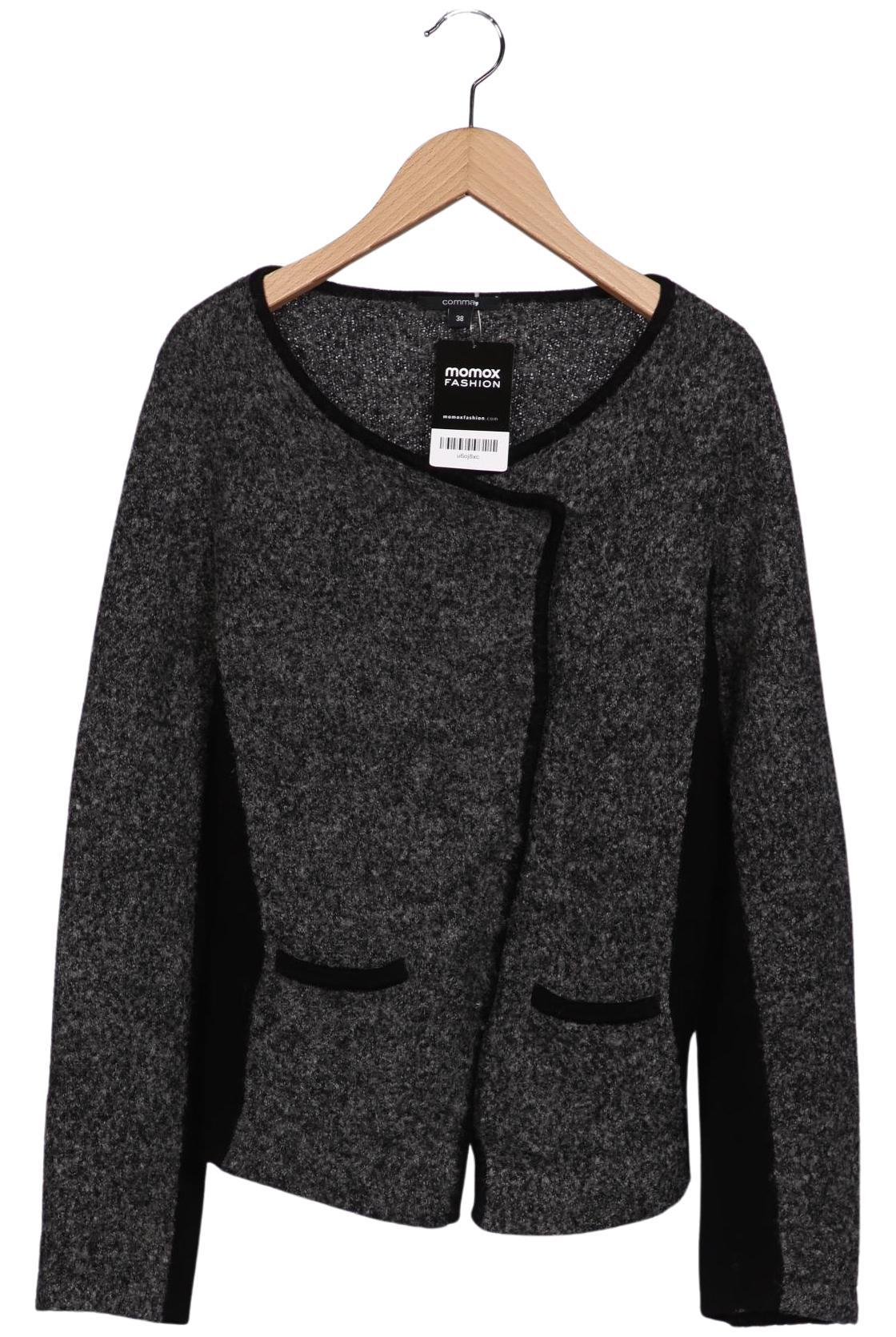 

Comma Damen Strickjacke, grau, Gr. 38