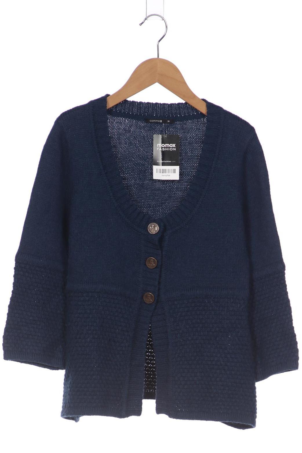 

Comma Damen Strickjacke, marineblau, Gr. 36