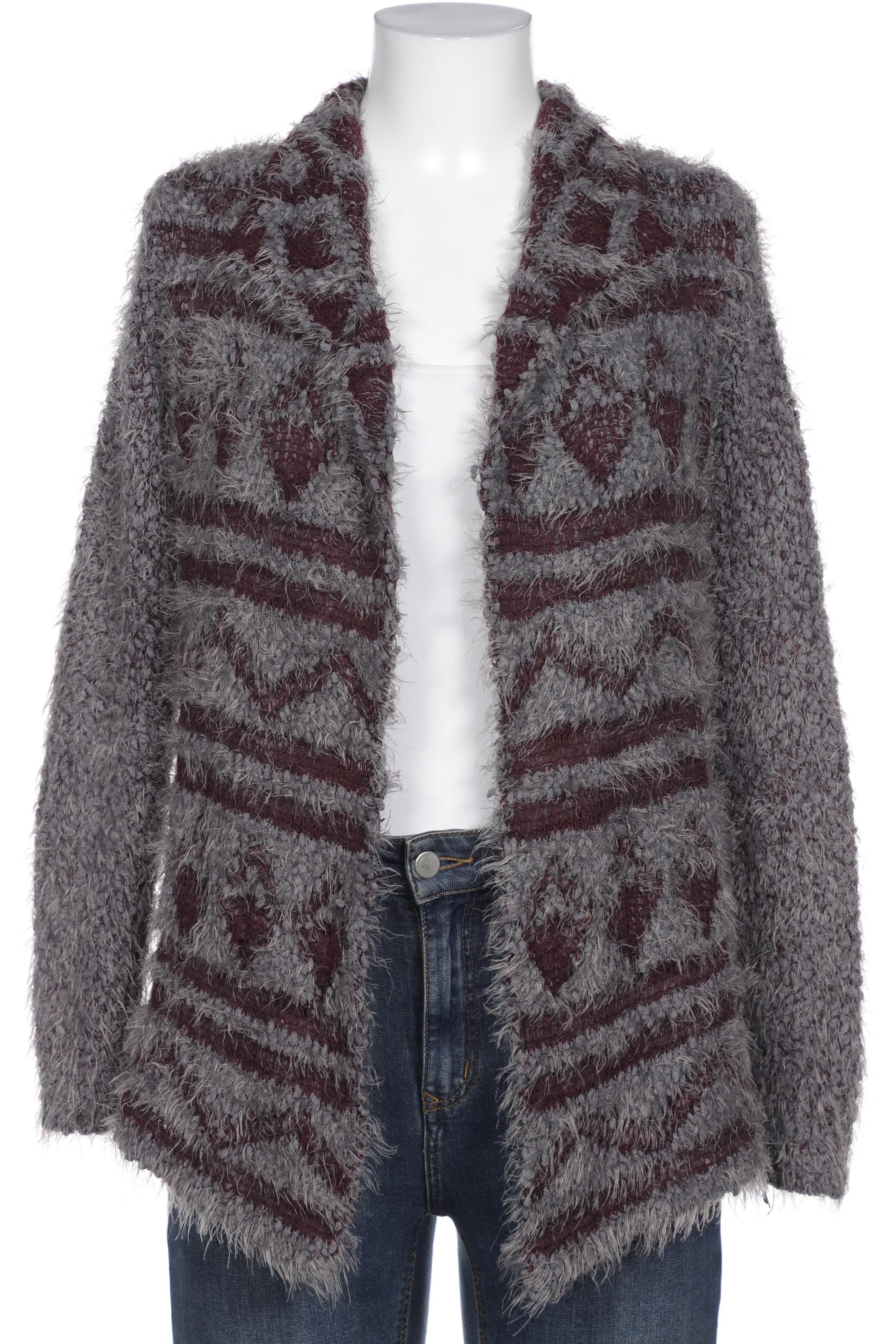 

Comma Damen Strickjacke, grau, Gr. 36