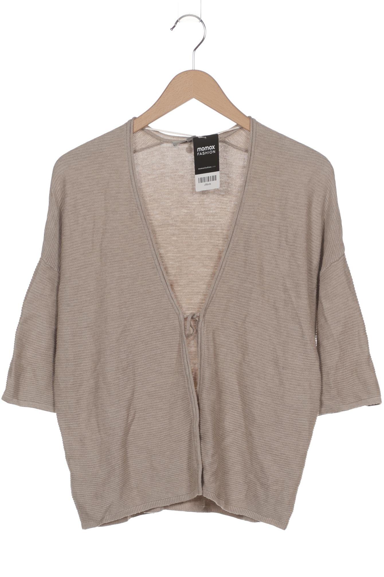 

Comma Damen Strickjacke, beige, Gr. 36