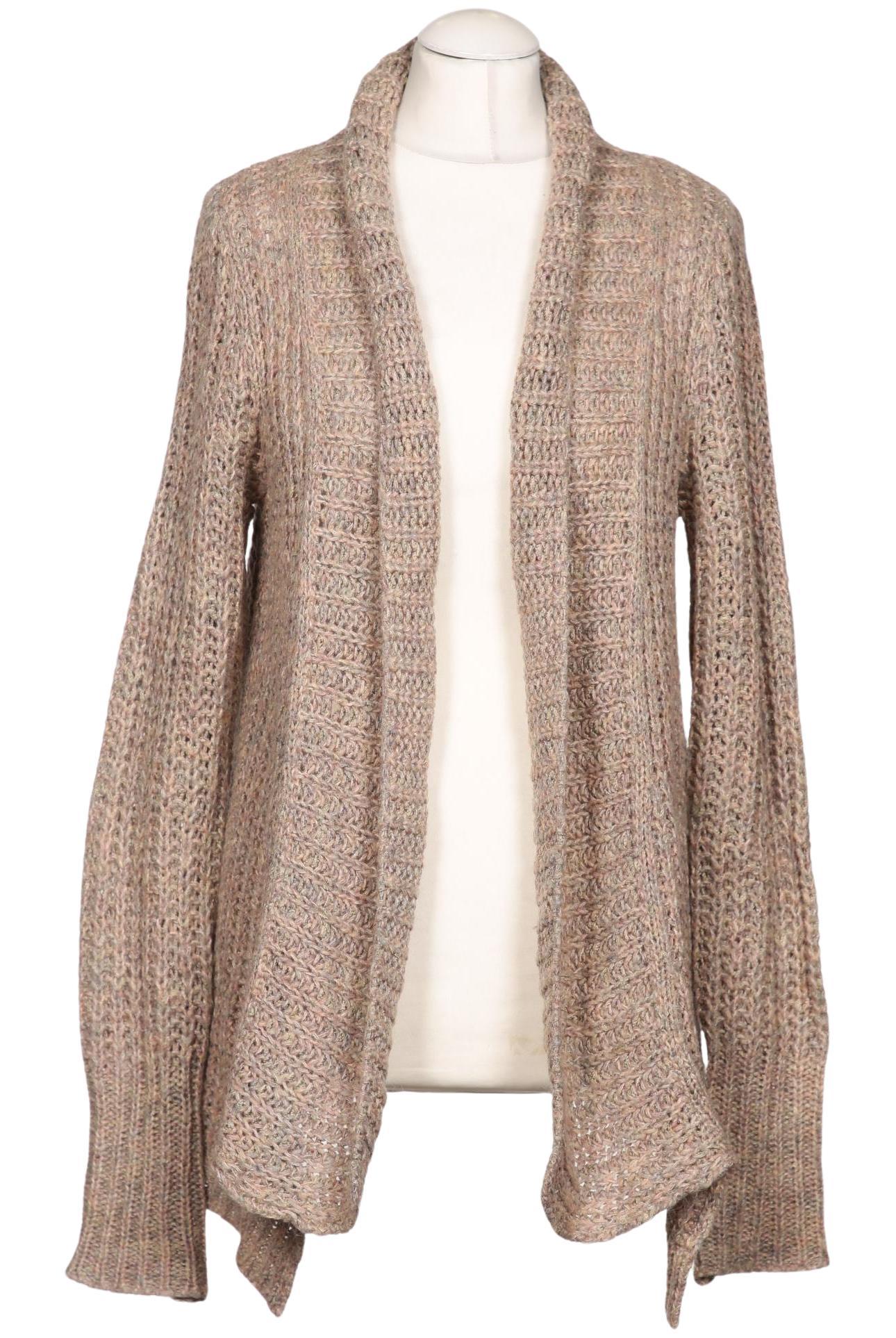 

Comma Damen Strickjacke, beige, Gr. 38