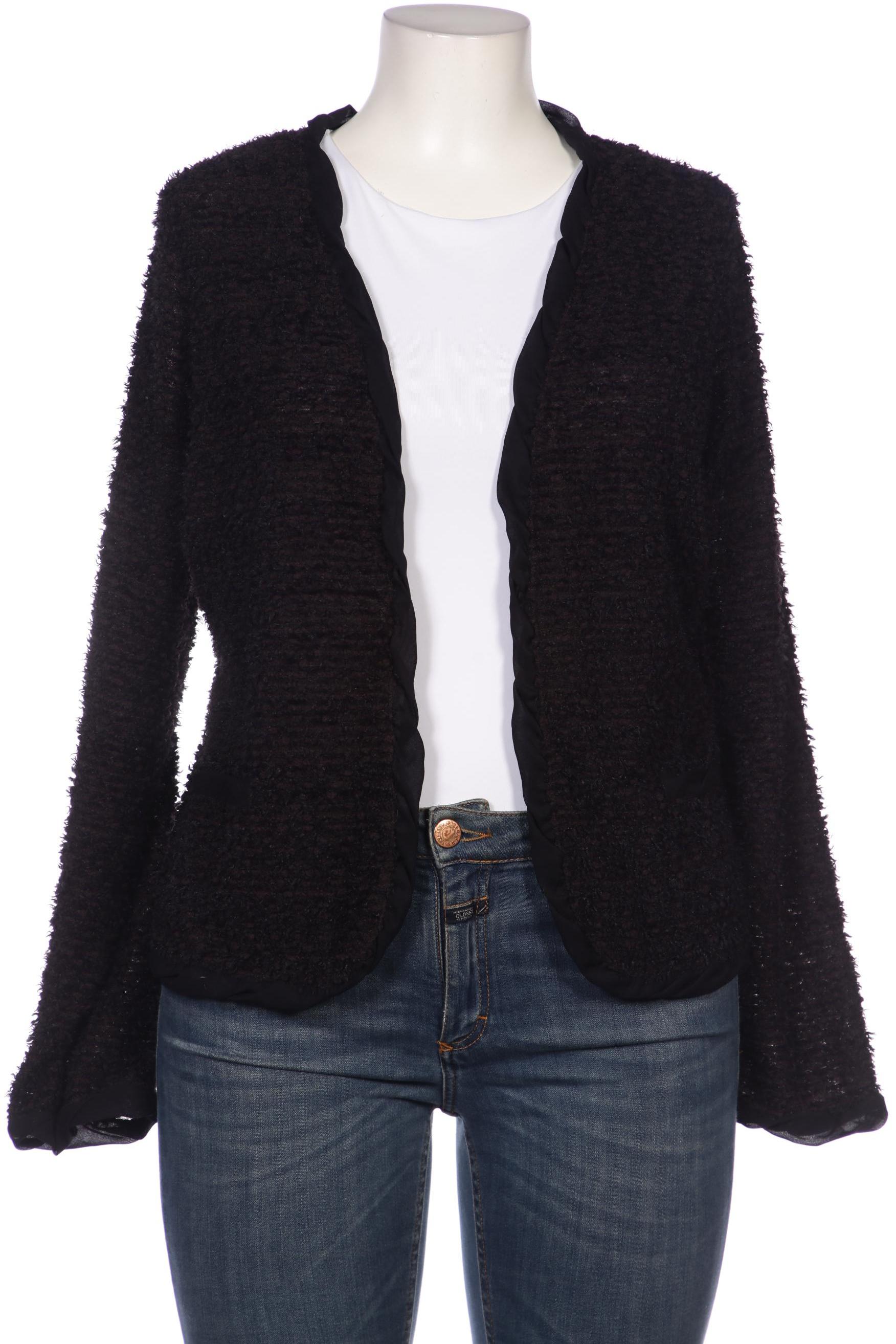 

Comma Damen Strickjacke, schwarz, Gr. 44