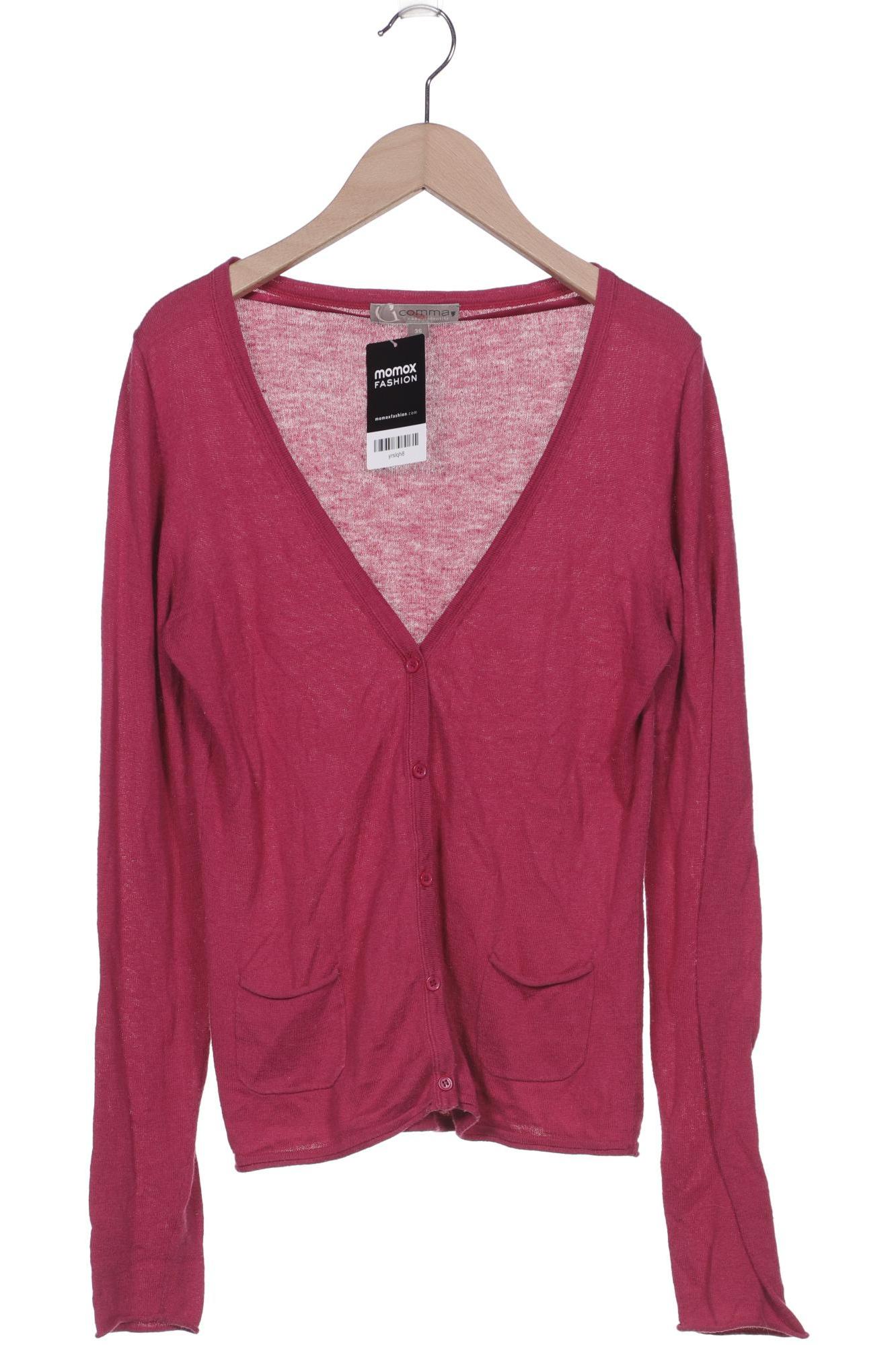 

Comma Damen Strickjacke, pink, Gr. 36