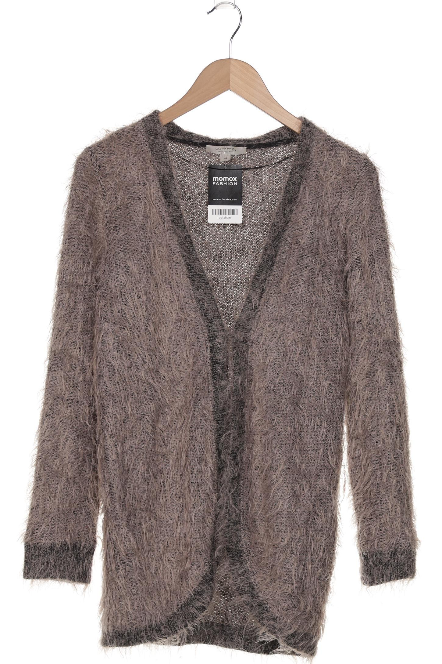 

Comma Damen Strickjacke, grau, Gr. 38