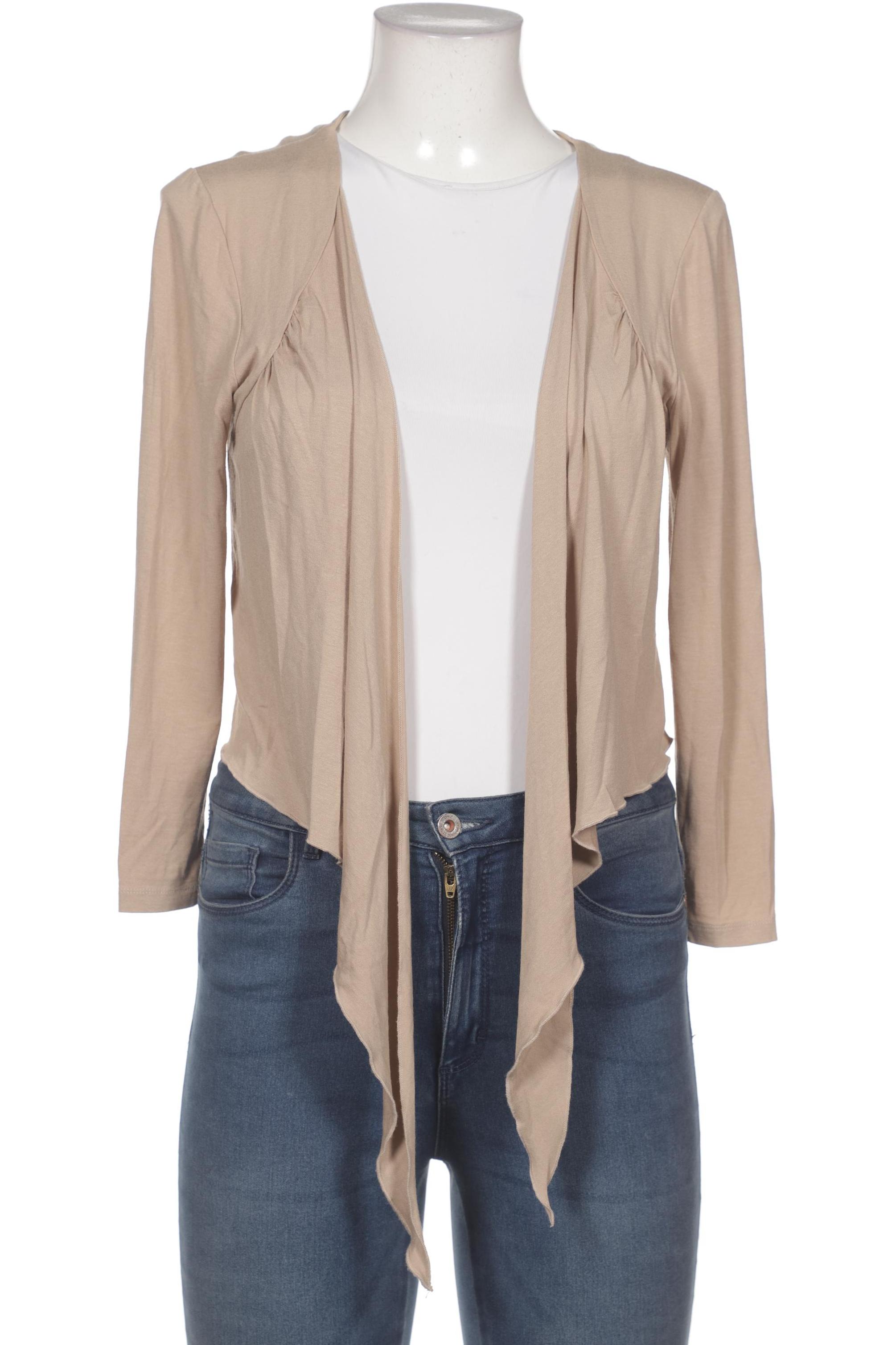 

Comma Damen Strickjacke, beige, Gr. 40